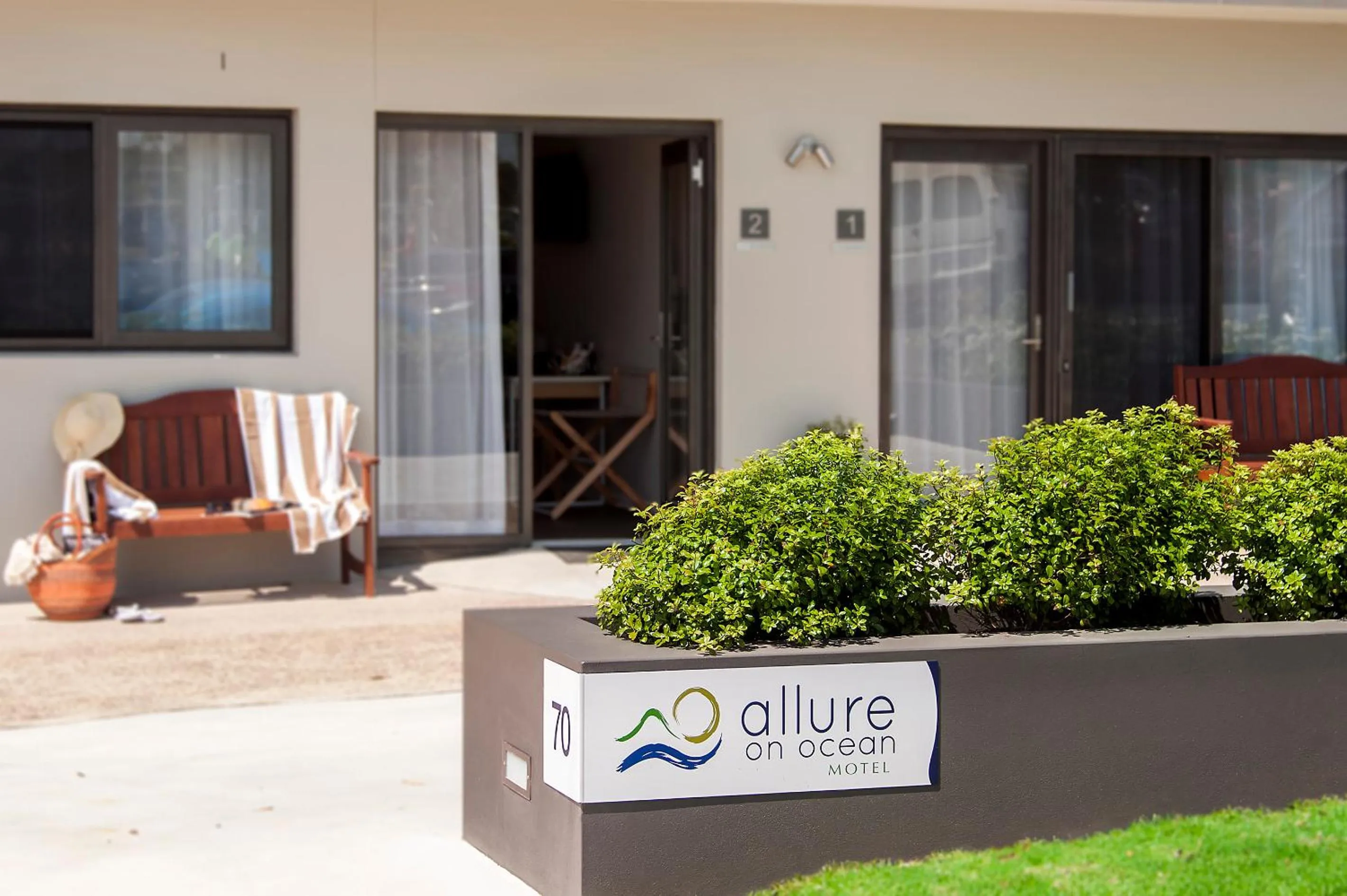 Property logo or sign in Allure On Ocean Motel - Mollymook Beach