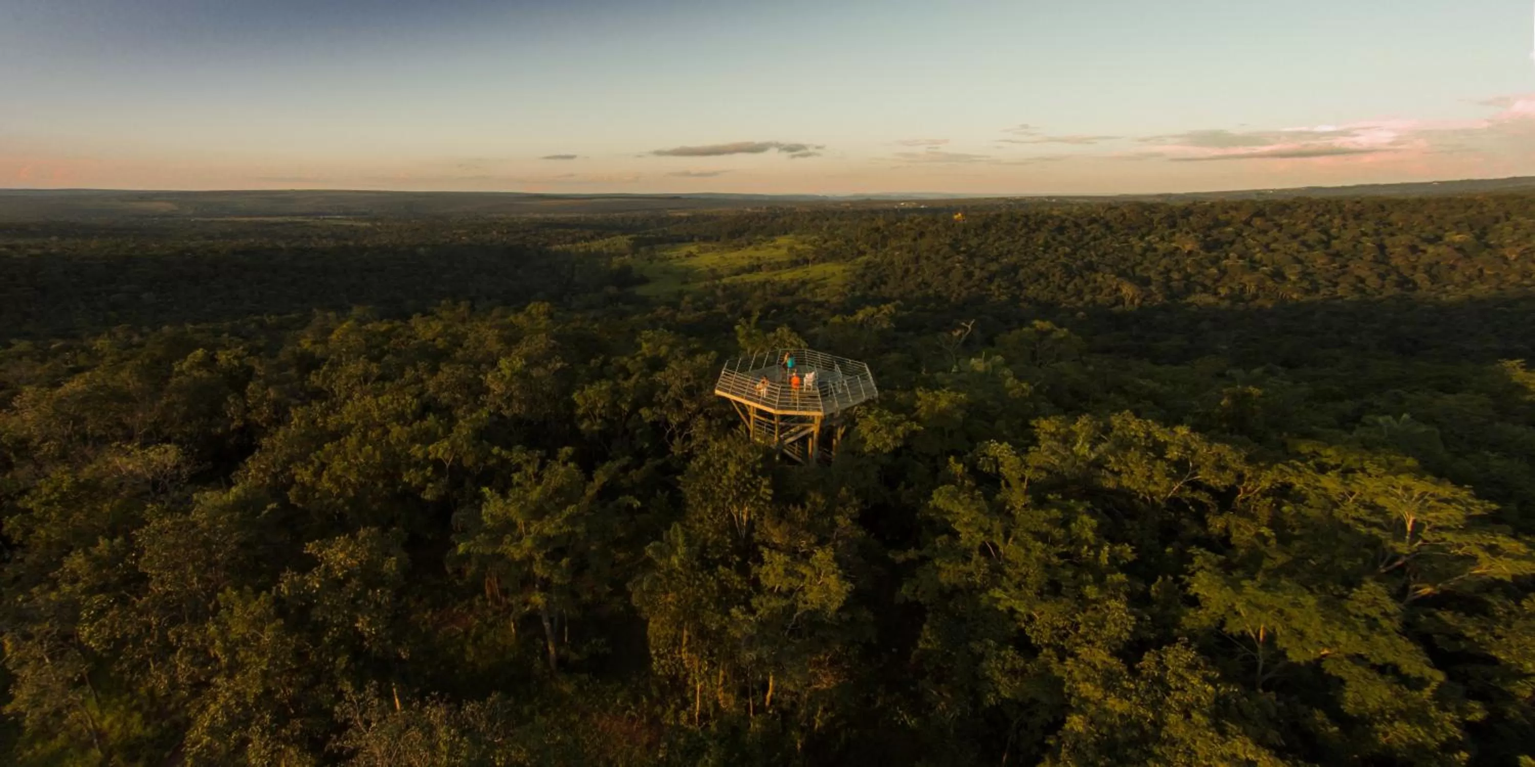Bird's eye view in Pousada do Parque