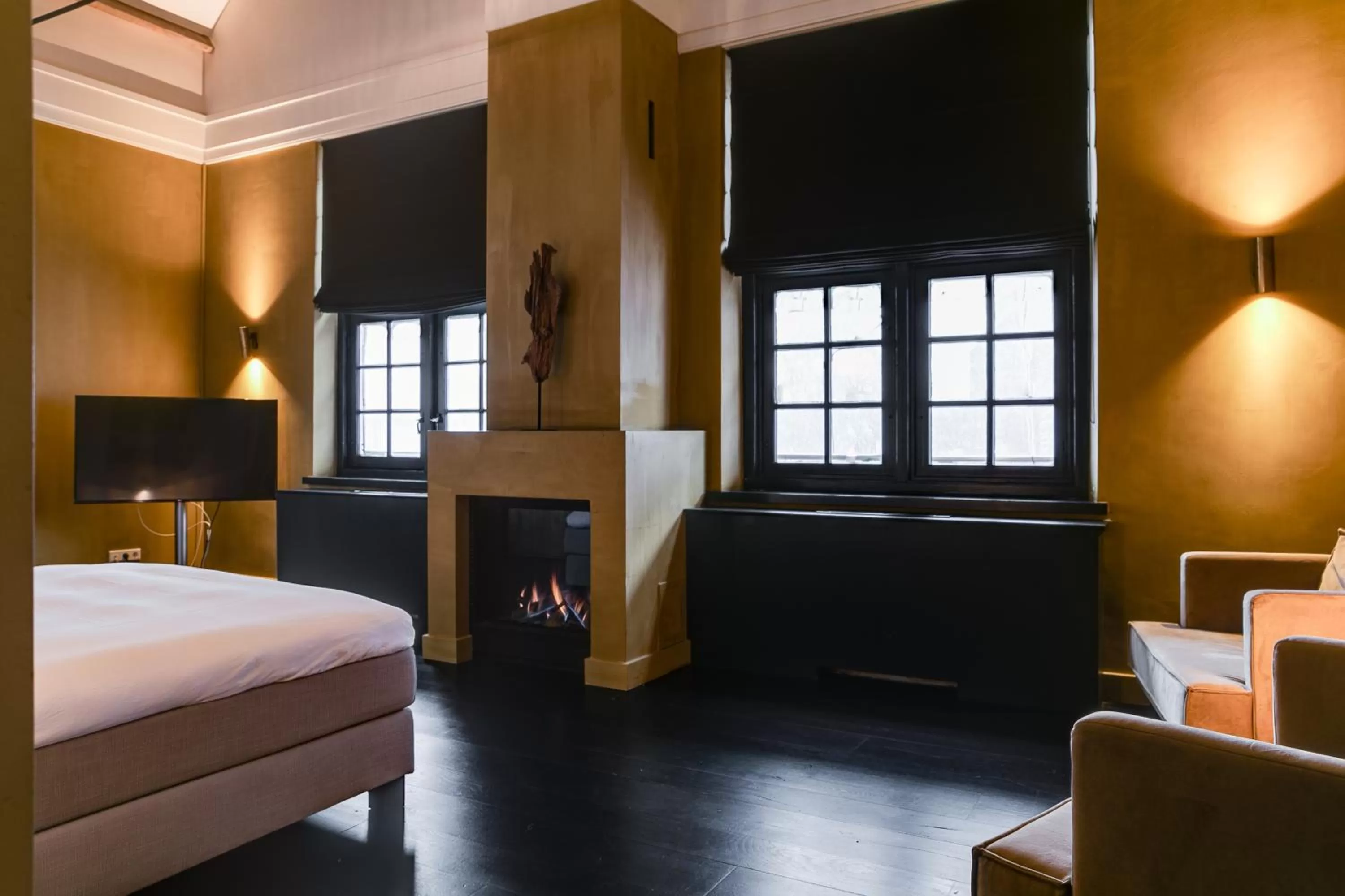 Bed in Vesting Hotel Naarden
