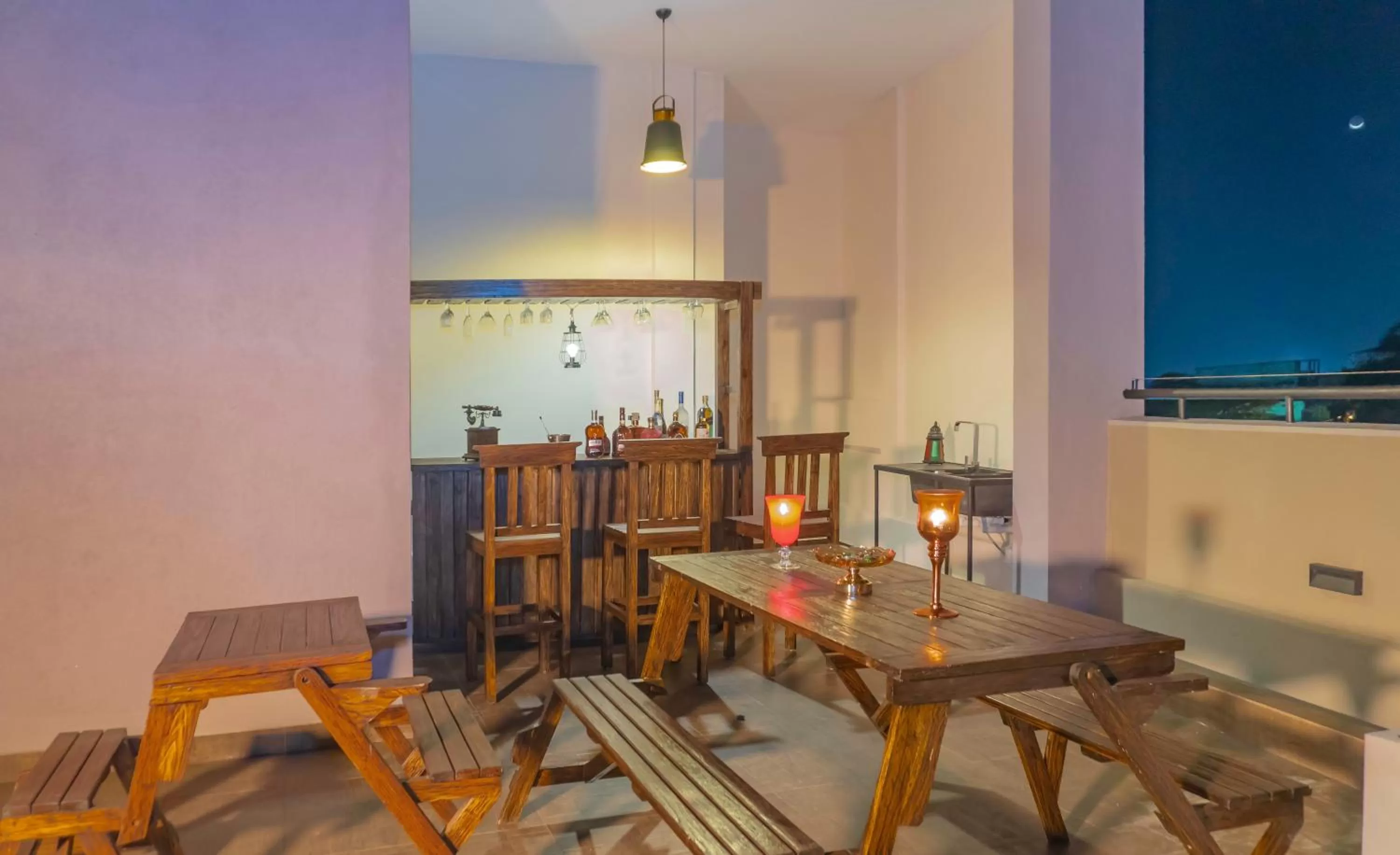 Seating area in Hive 68 Hotel and Resorts - Negombo