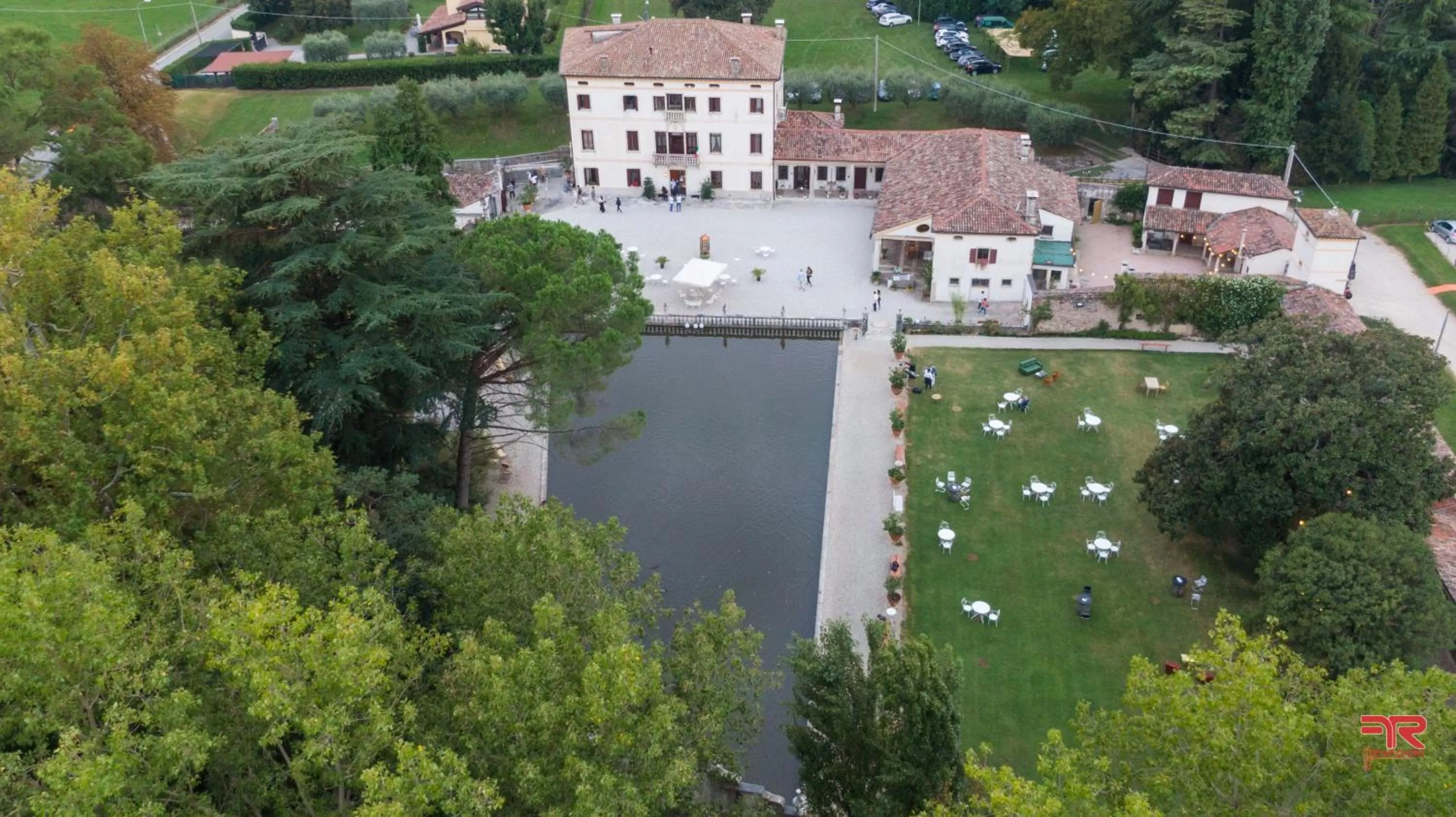Swimming pool in Villa Stecchini
