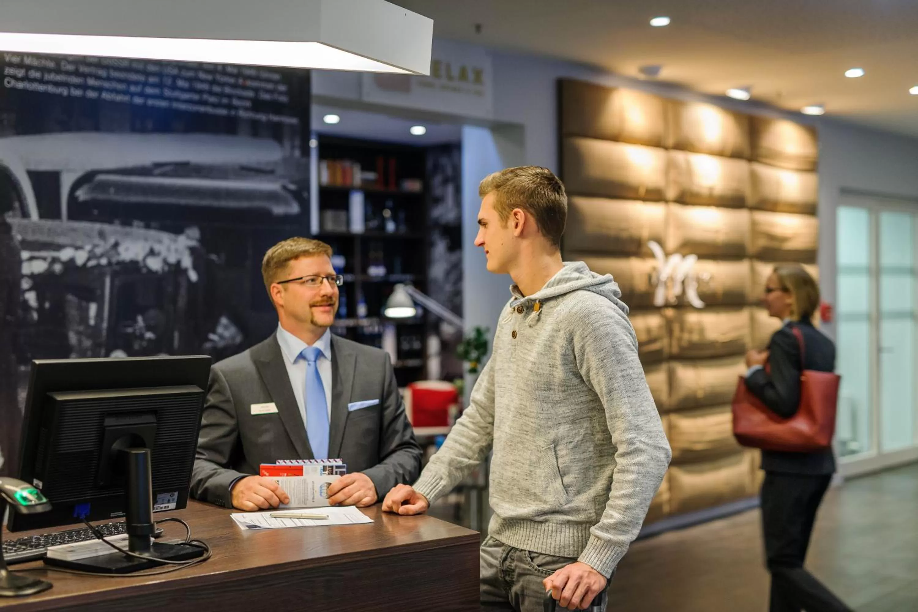 Property logo or sign in Mercure Hotel & Residenz Berlin Checkpoint Charlie