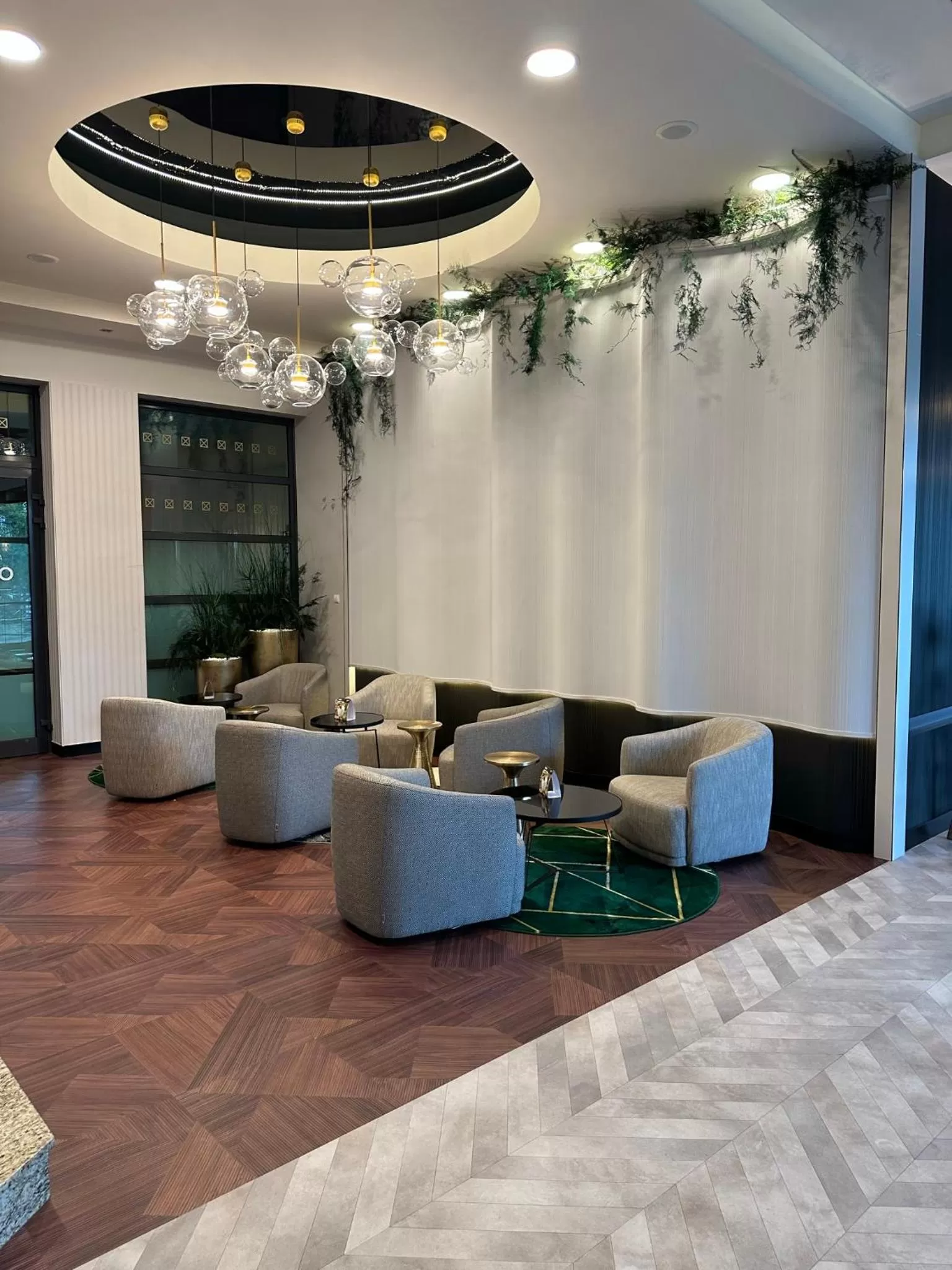 Lobby or reception in Hotel Falko