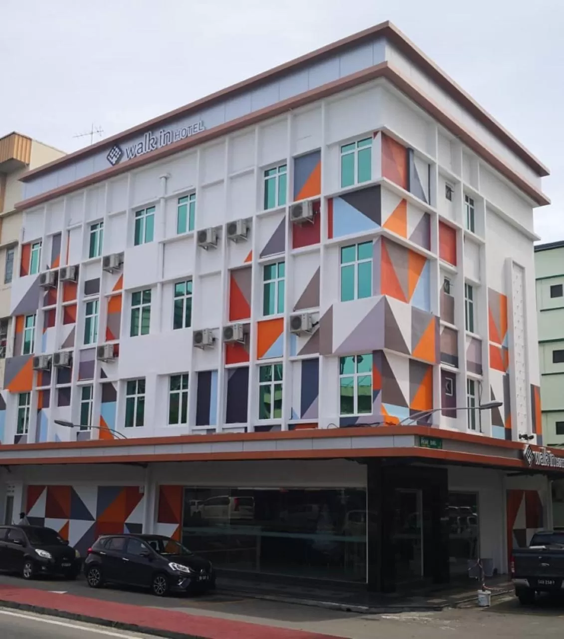 Property building in Walk In Hotel