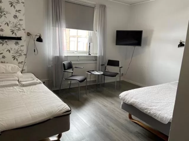 Bed in STF Malmfältens Folkhögskola