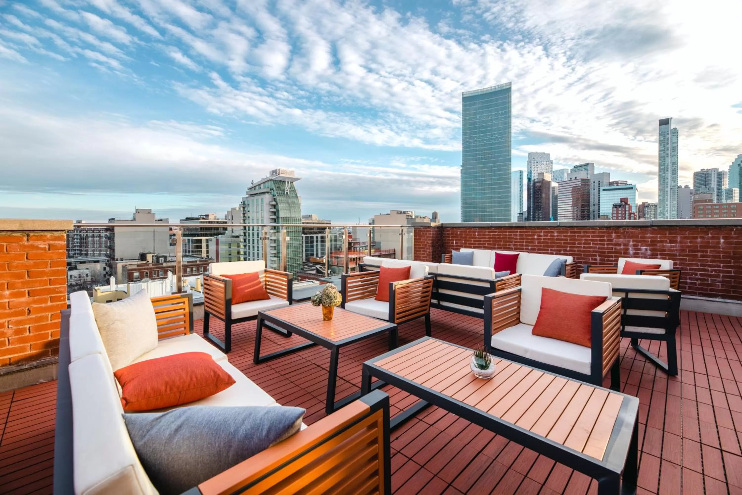 Patio in The Modernist Hotel