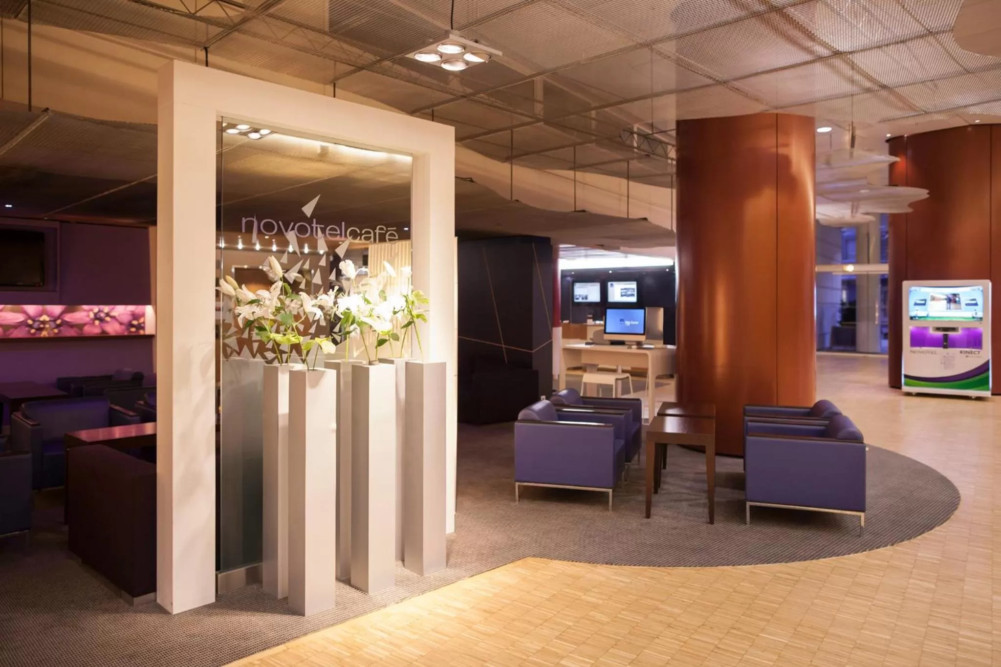 Lobby or reception in Novotel Belfort Centre Atria