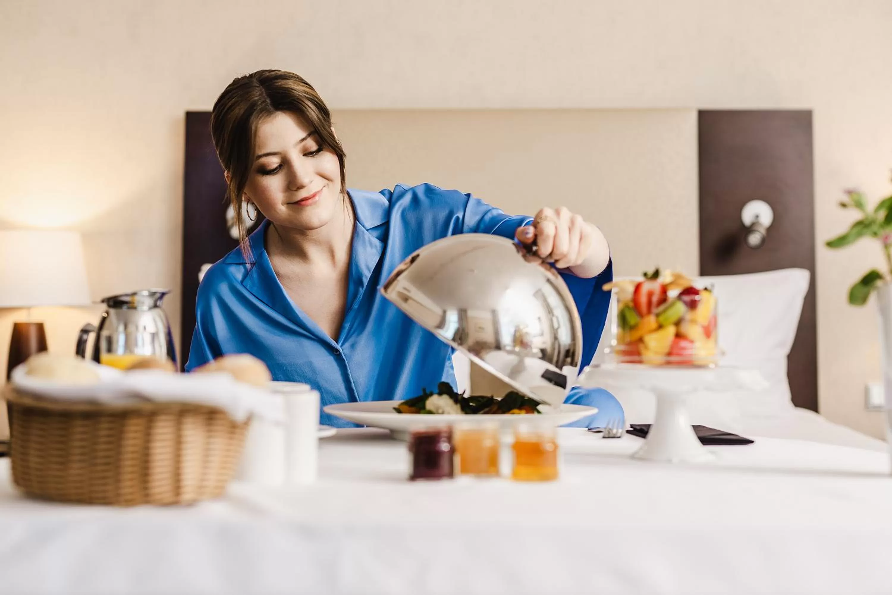 Breakfast in Hotel Polonia Palace