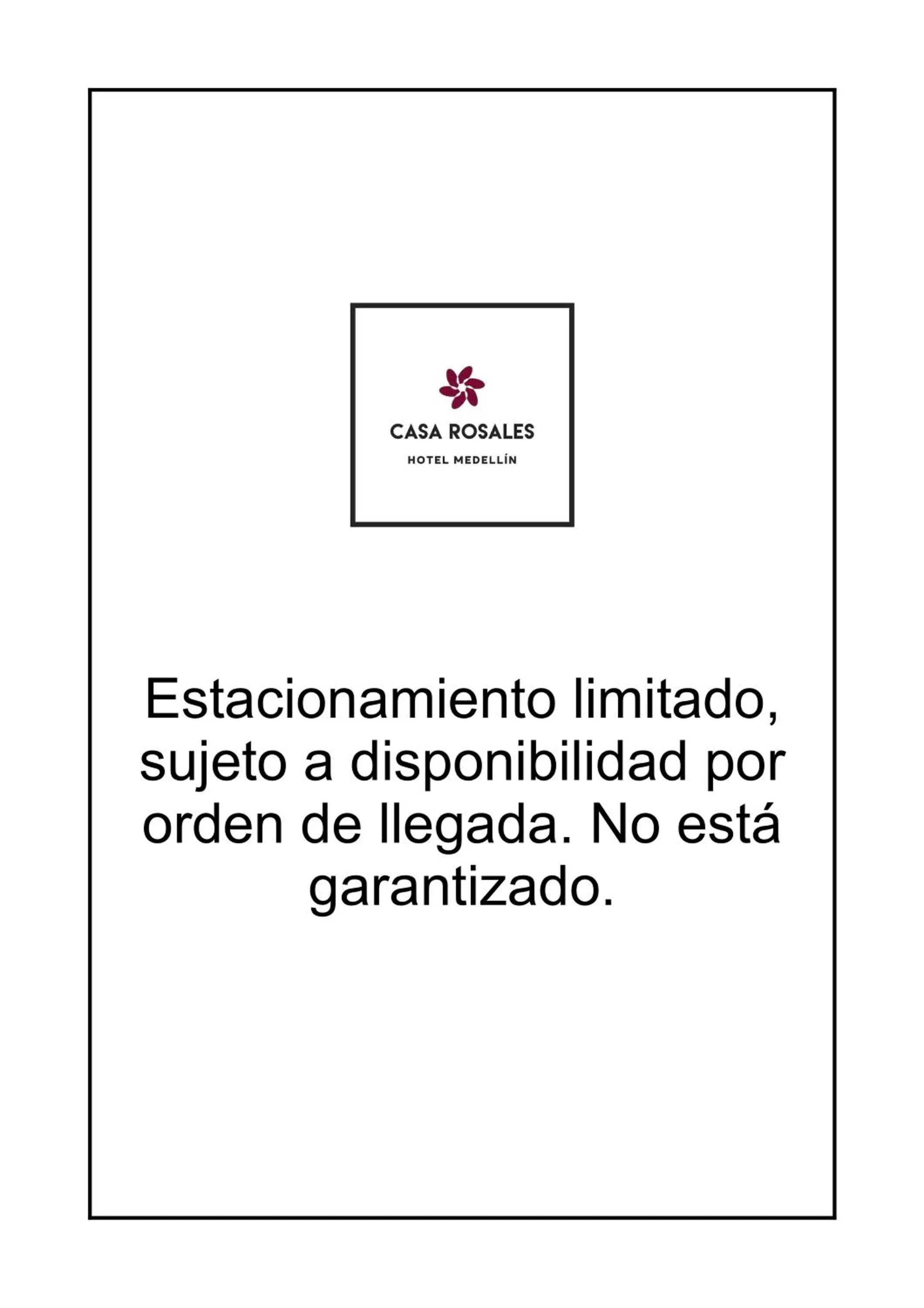 Parking in Casa Rosales