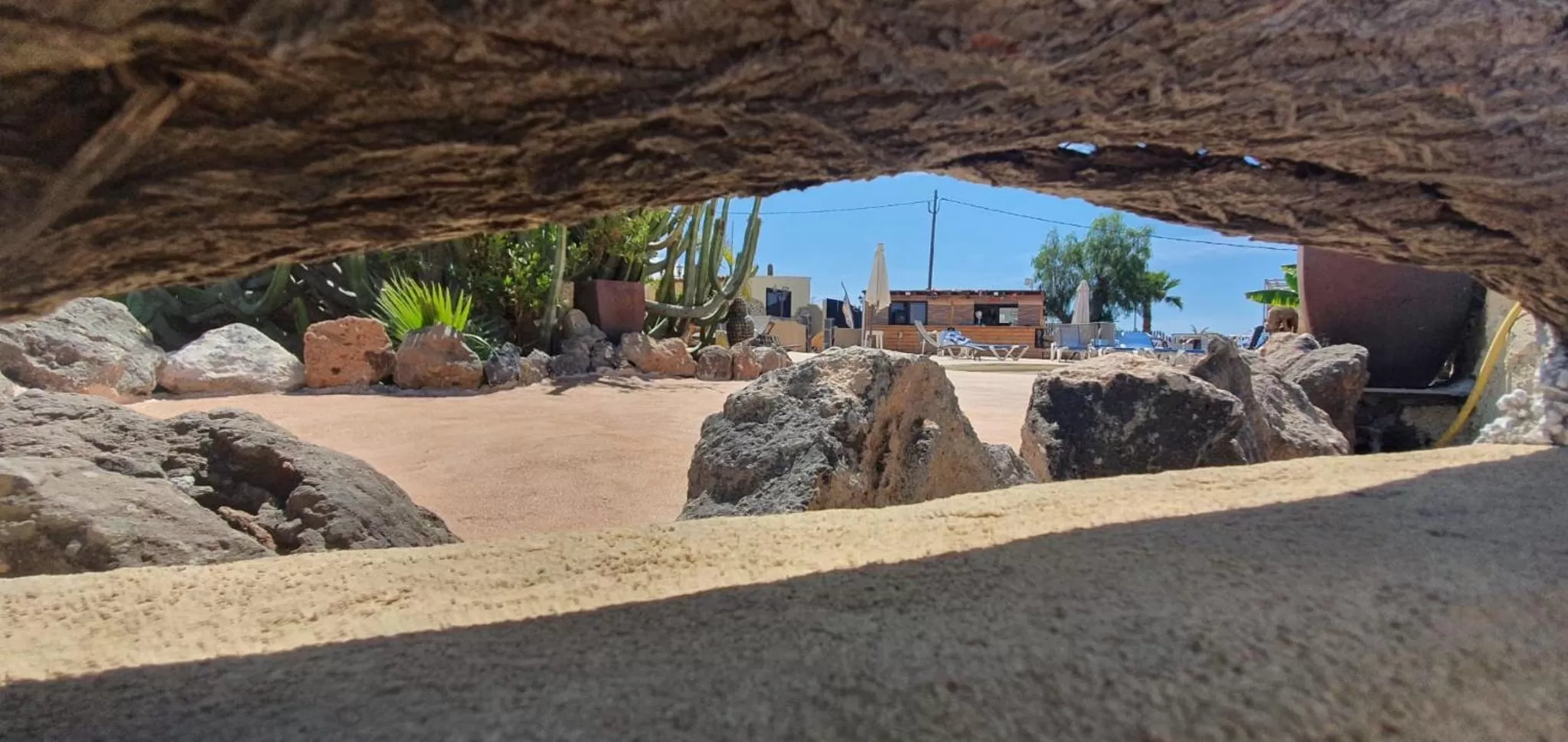 Beach in Paraiso villas