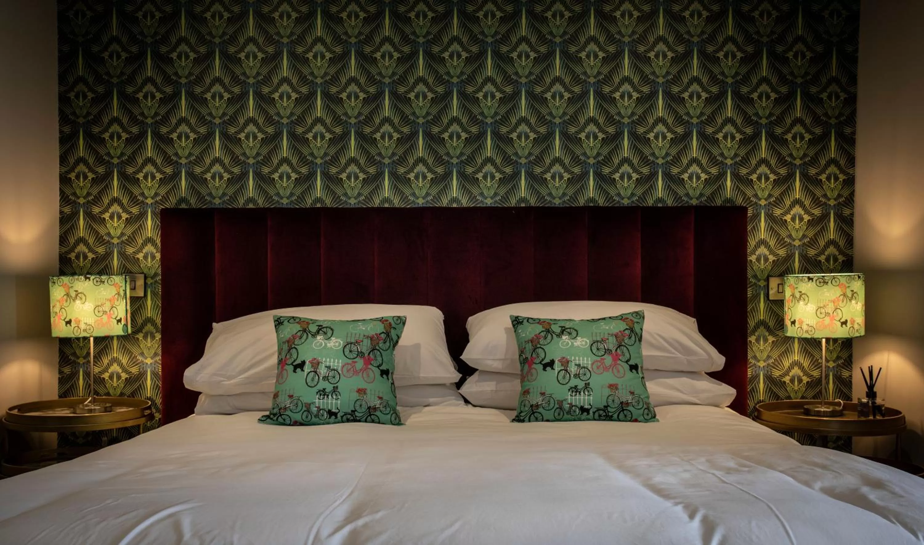 Bed in Broomhill Estate Boutique Art Hotel