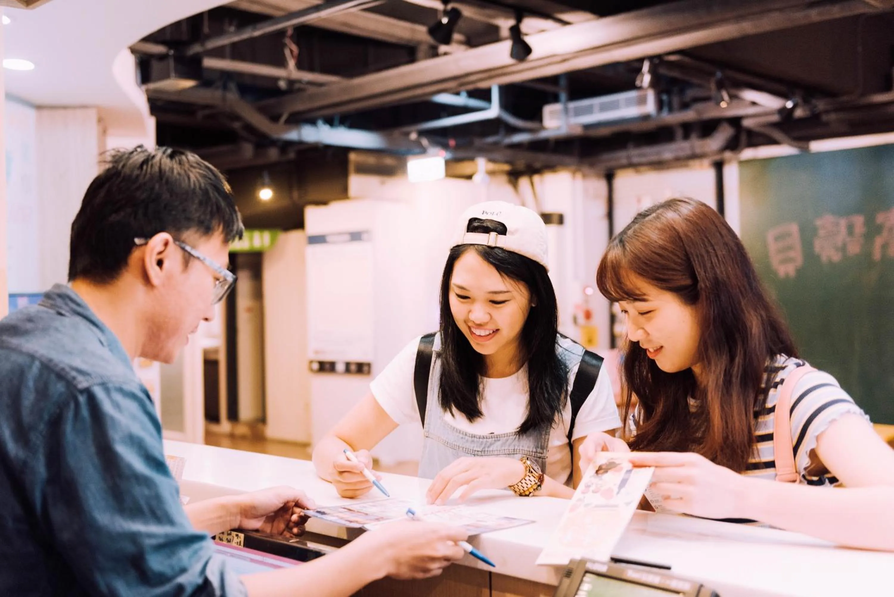 Lobby or reception in Uno Backpackers Inn
