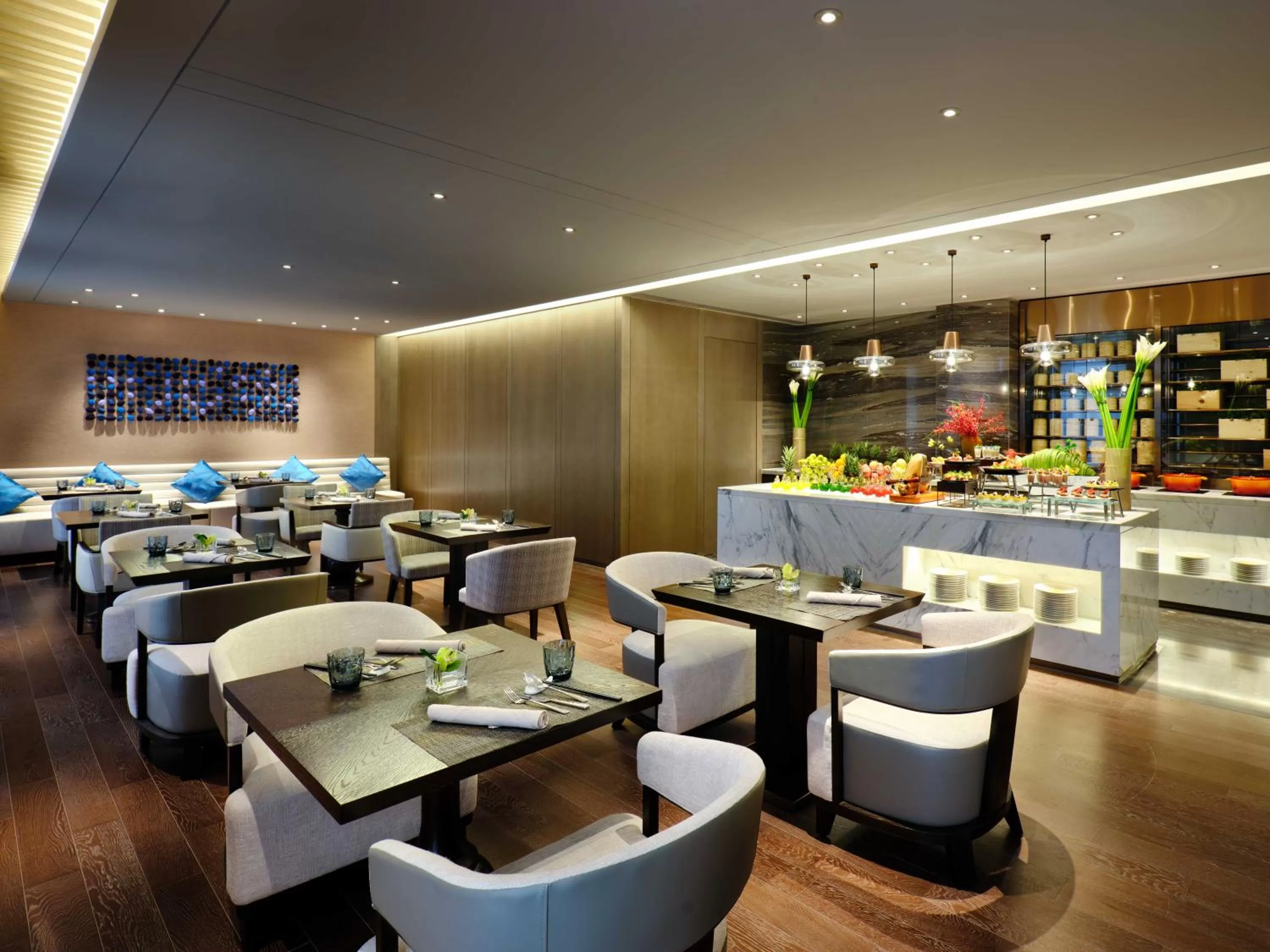 Restaurant/places to eat in Primus Hotel Shanghai Sanjiagang - Offer Pudong International Airport and Disney shuttle