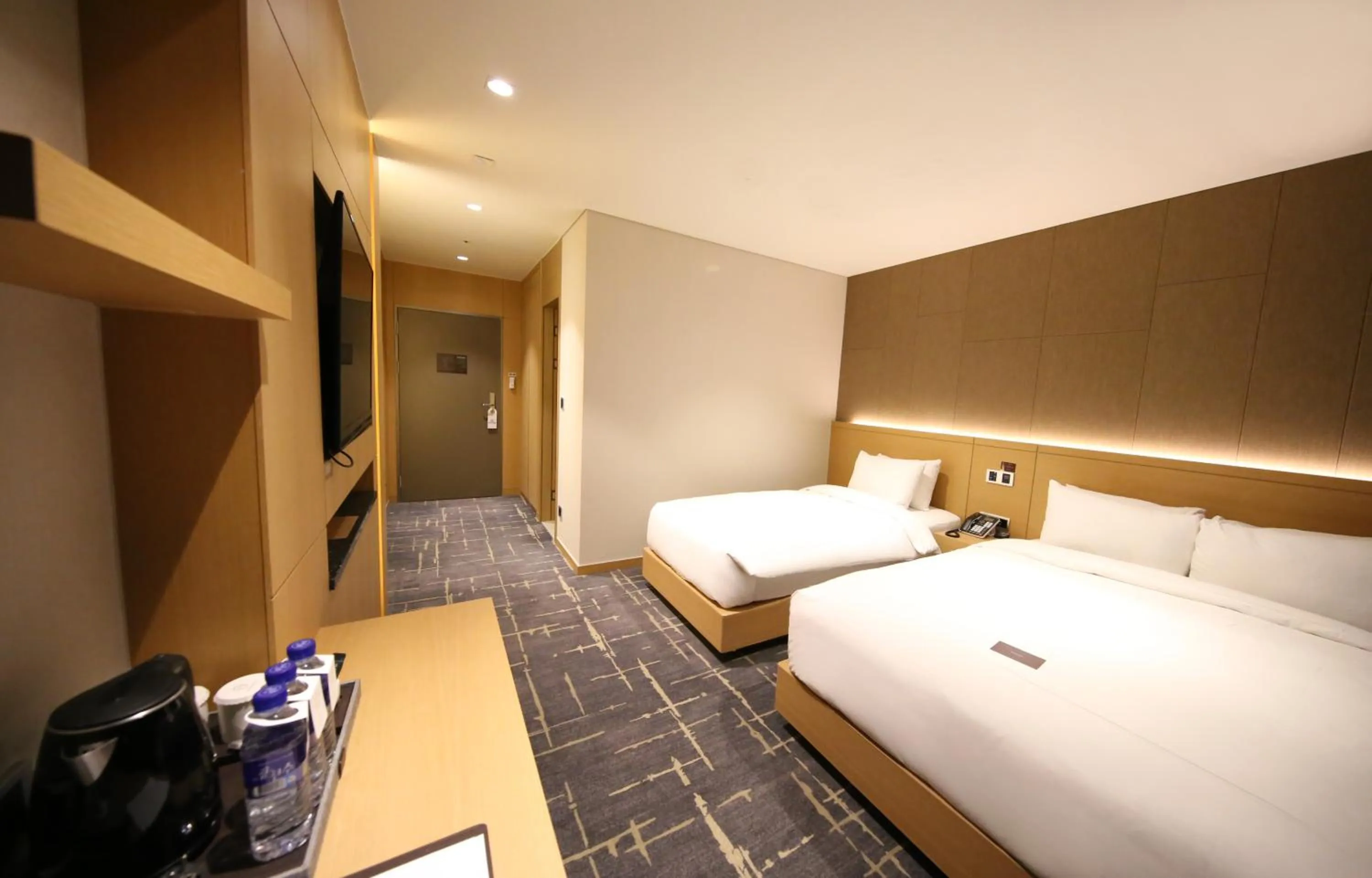 Bed in Sea Cruise Hotel