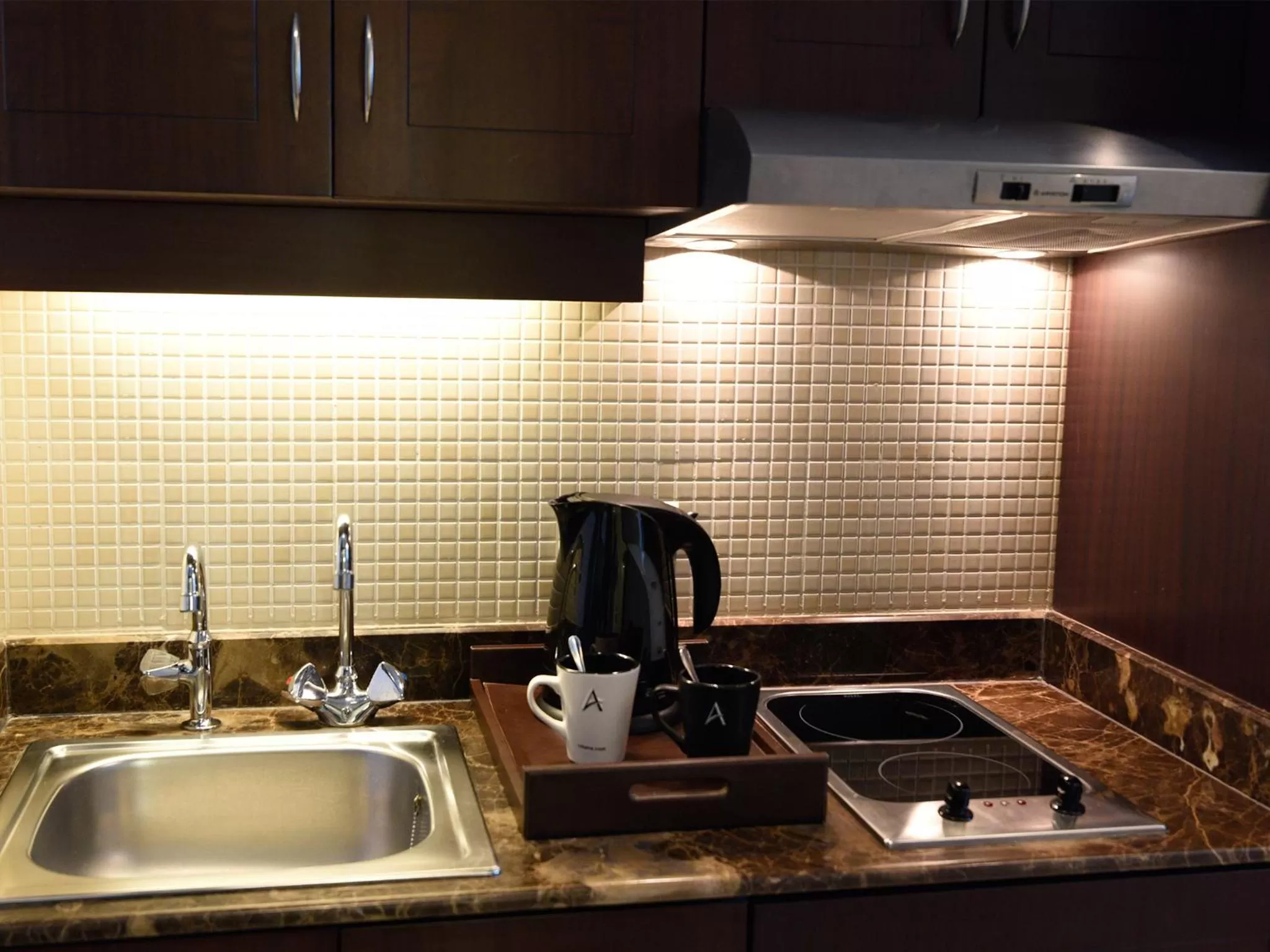 Kitchen or kitchenette in Raouche Arjaan by Rotana