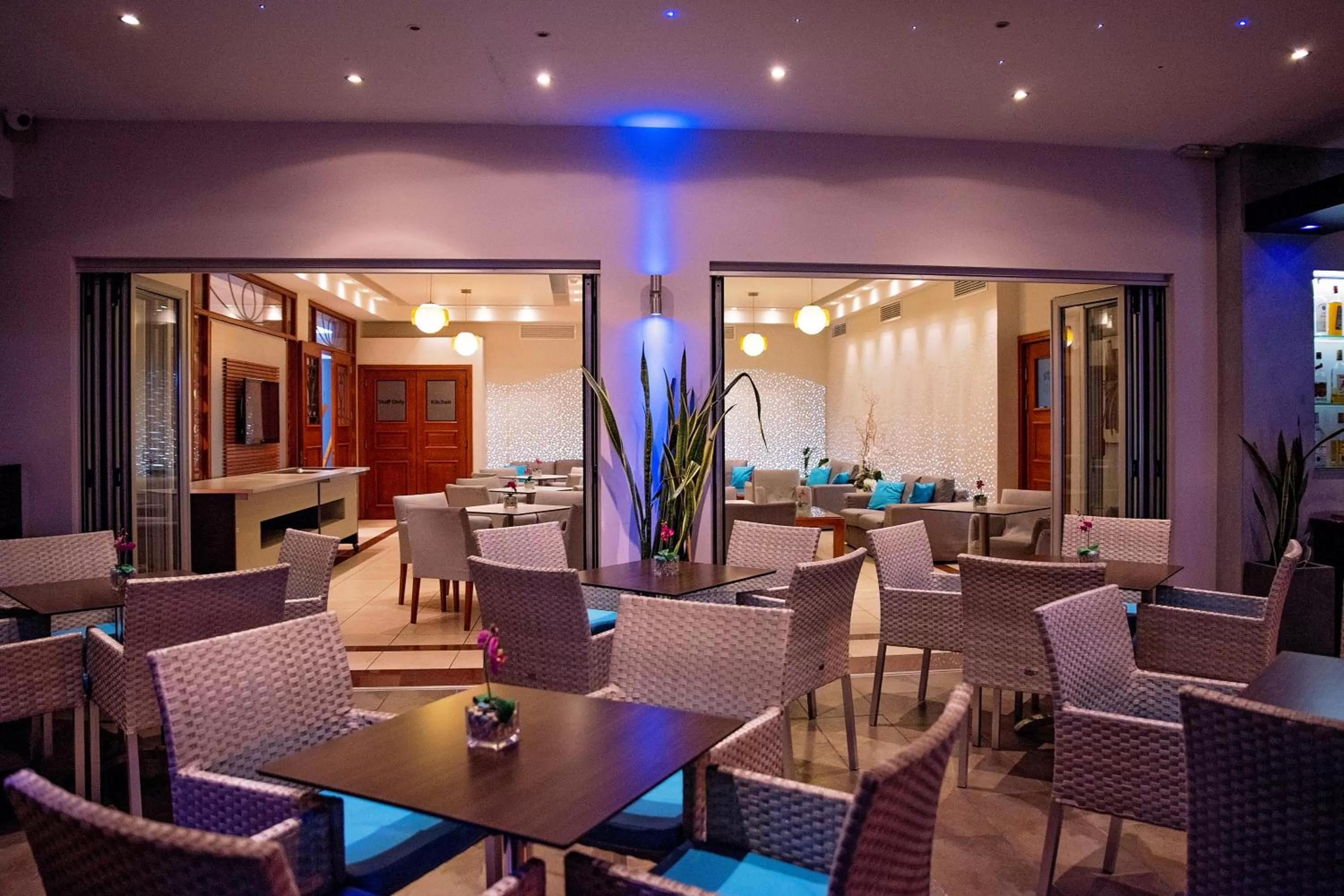 Lounge or bar in Pyramos Hotel