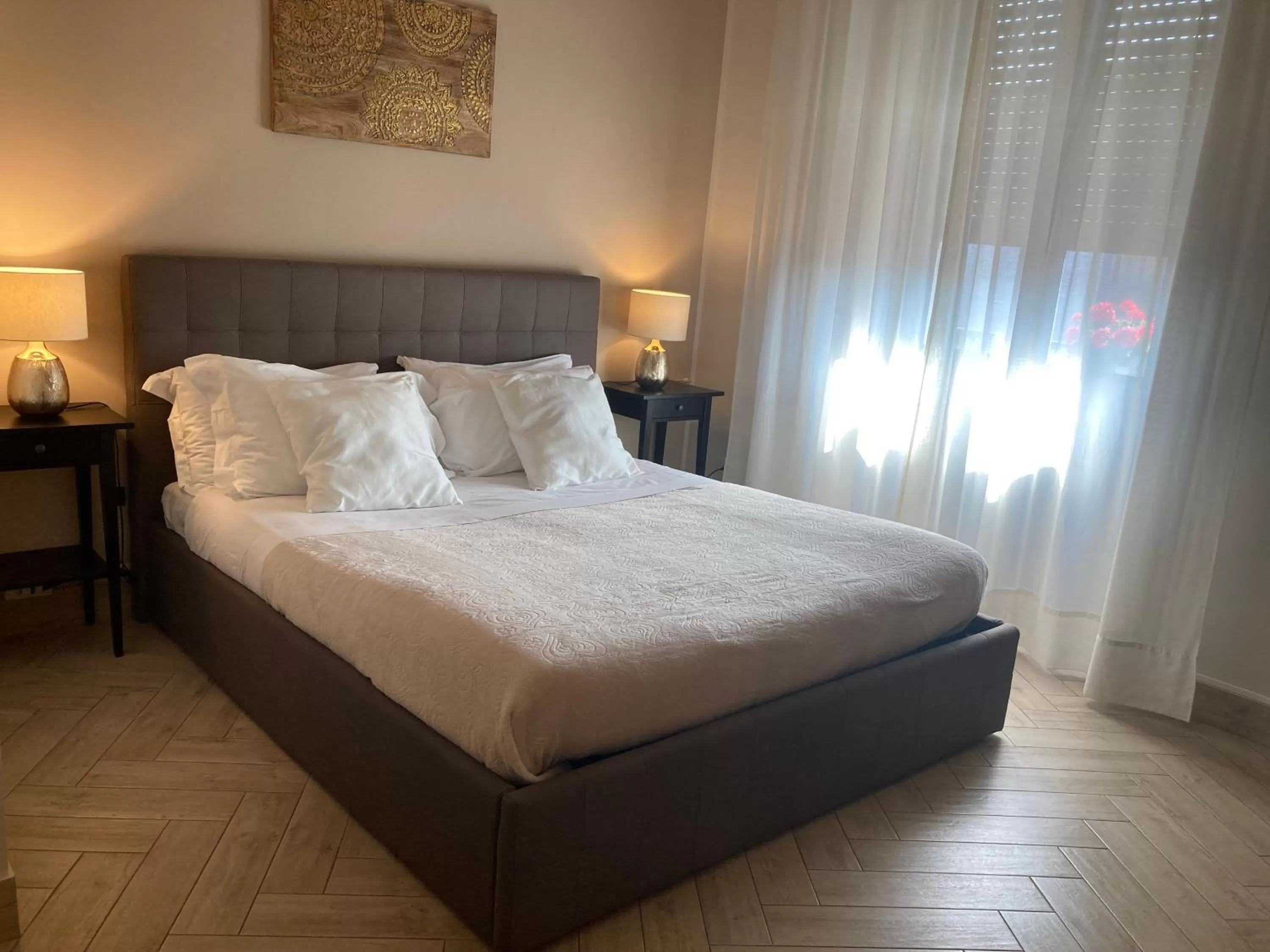 Bed in B&B Oriental Palace