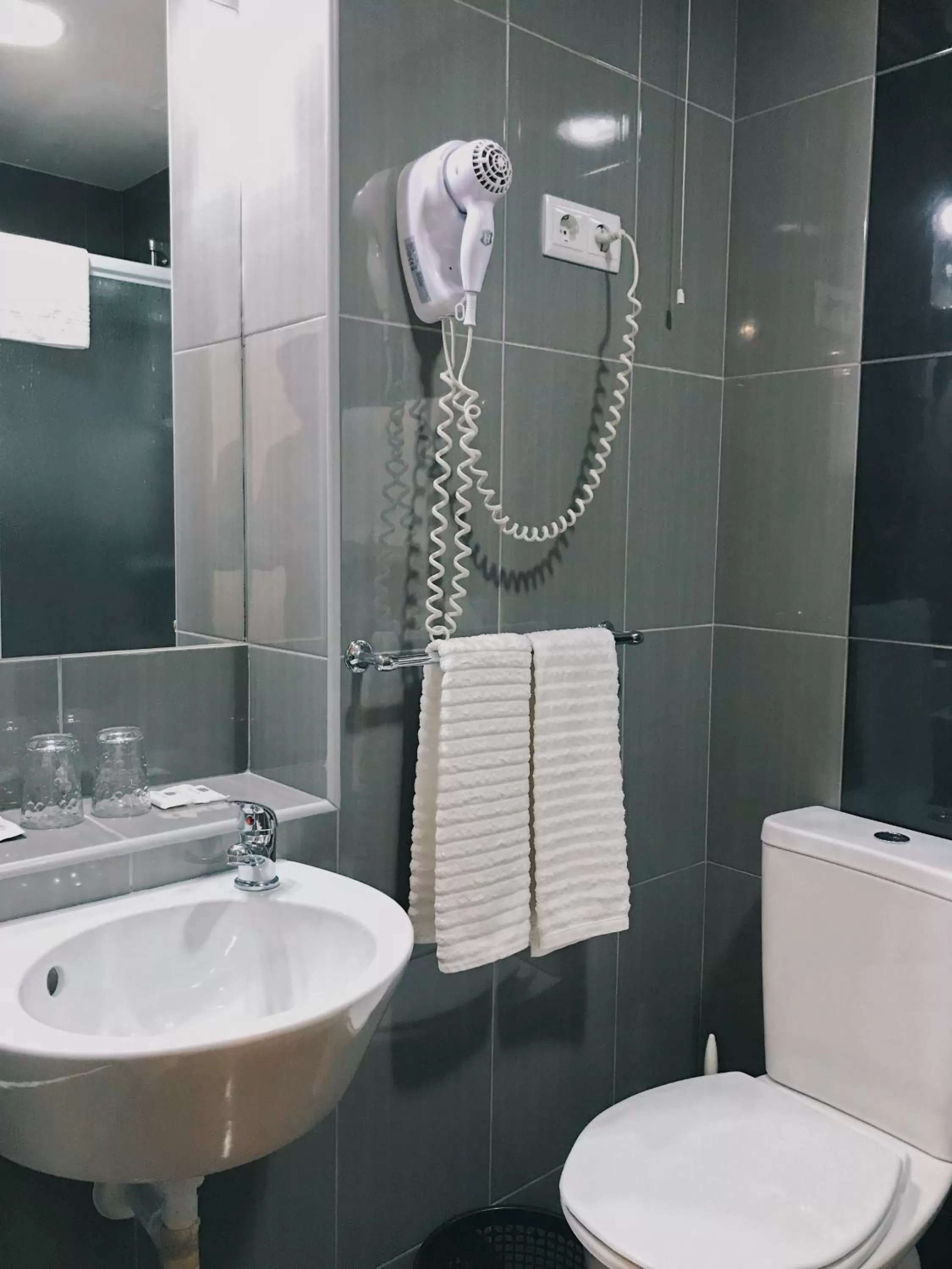 Toilet in Hotel Domus