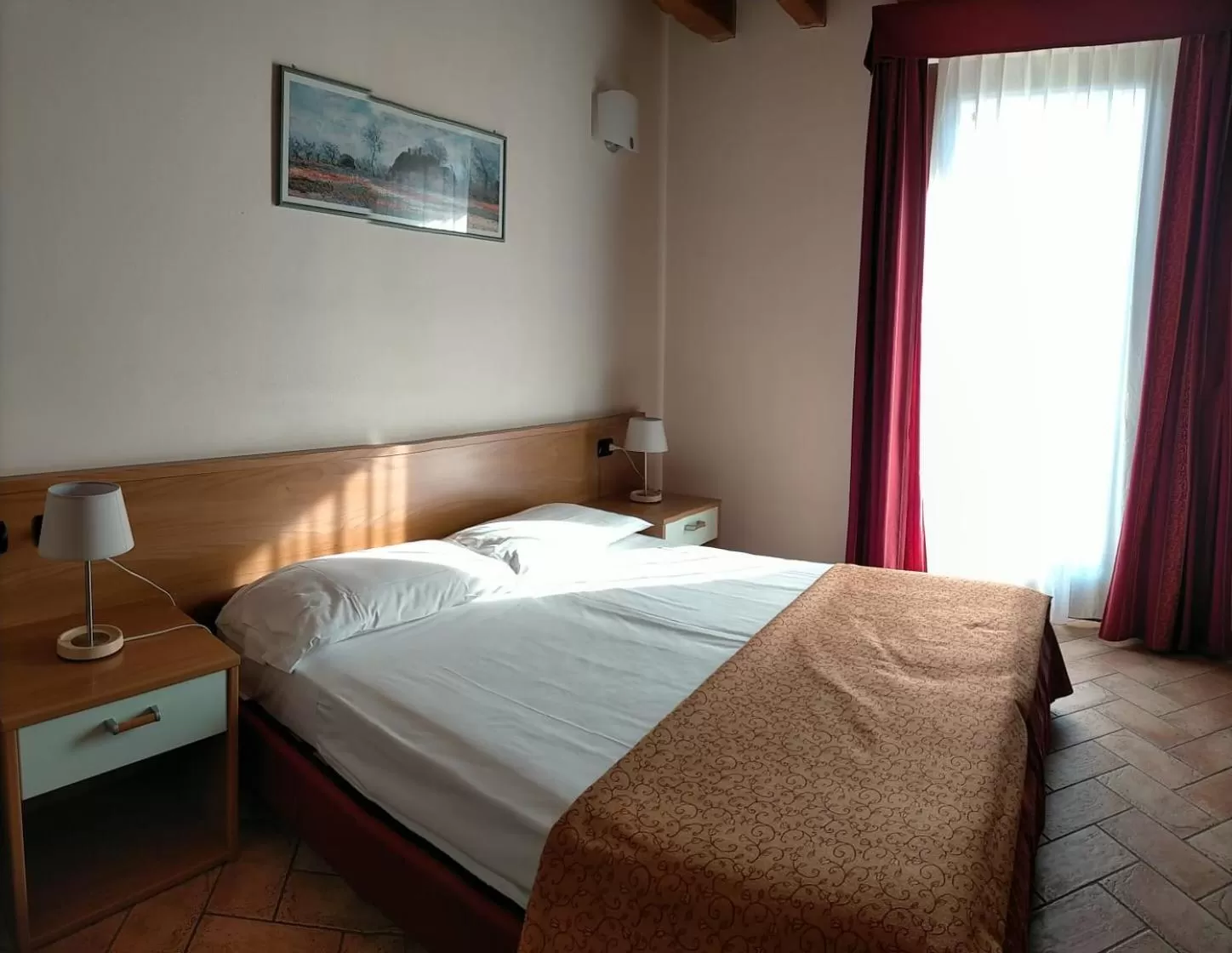 Bedroom, Bed in Hotel Agli Ulivi