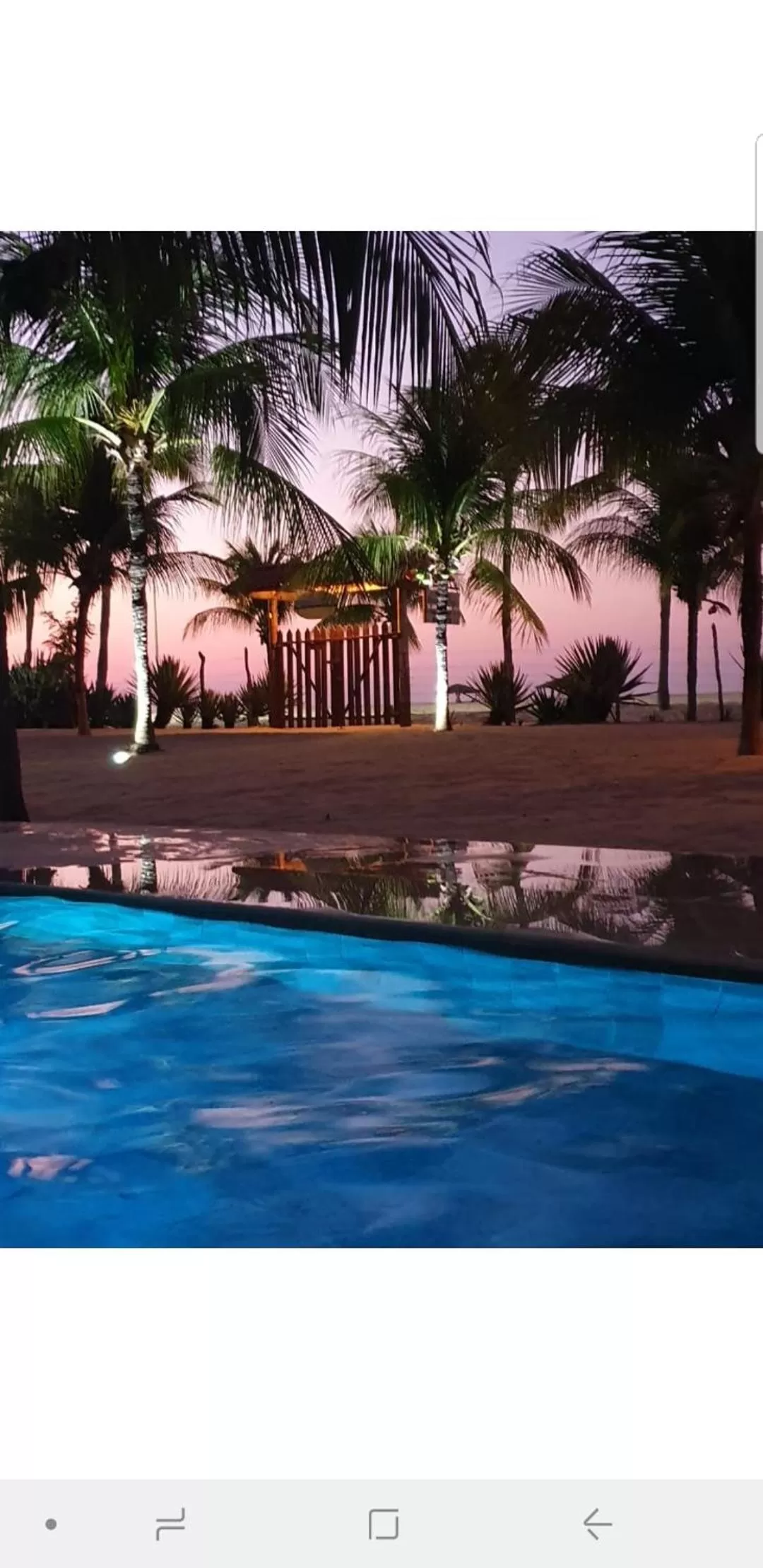 Swimming Pool in Pousada Recanto da Praia