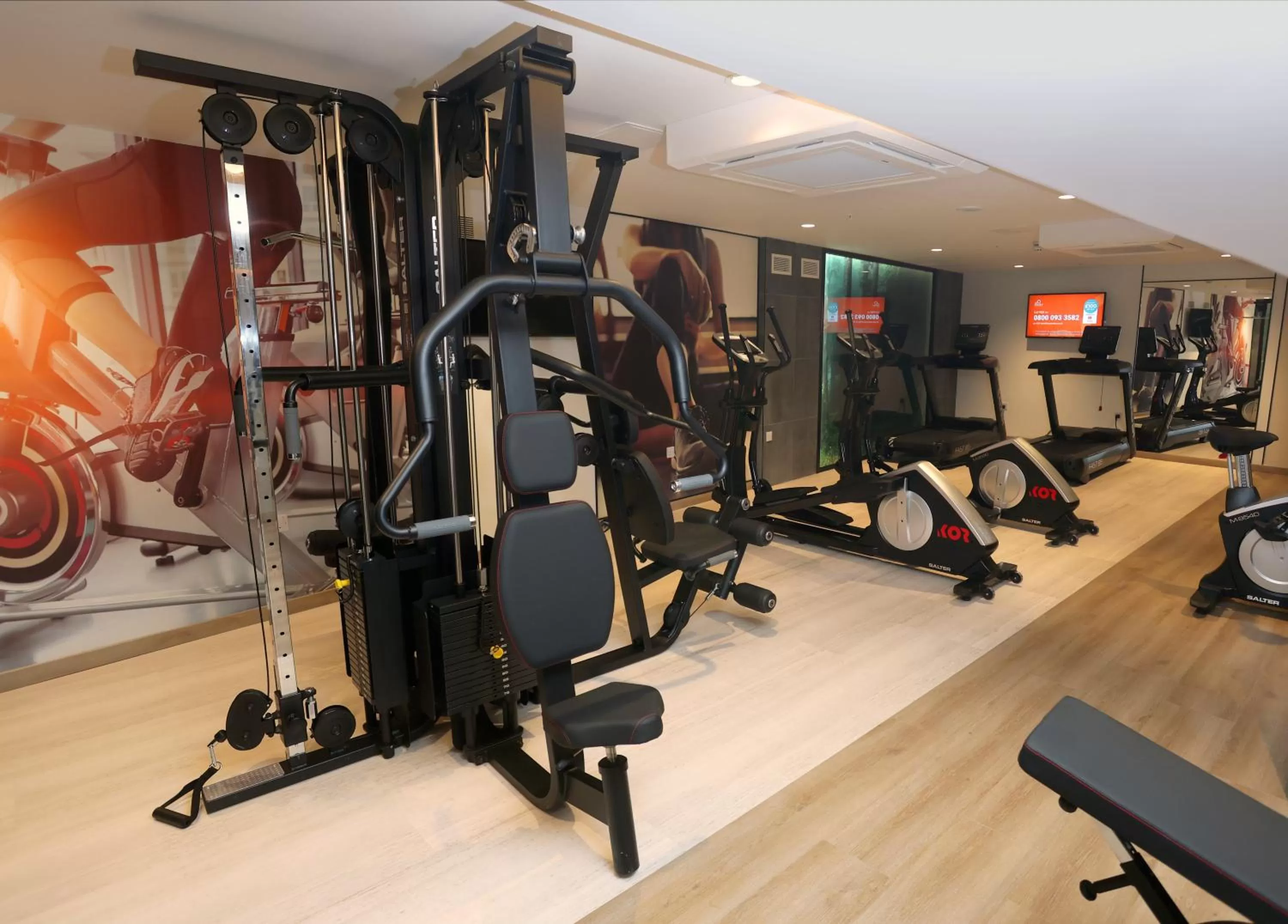 Fitness centre/facilities in Riu Plaza London Victoria