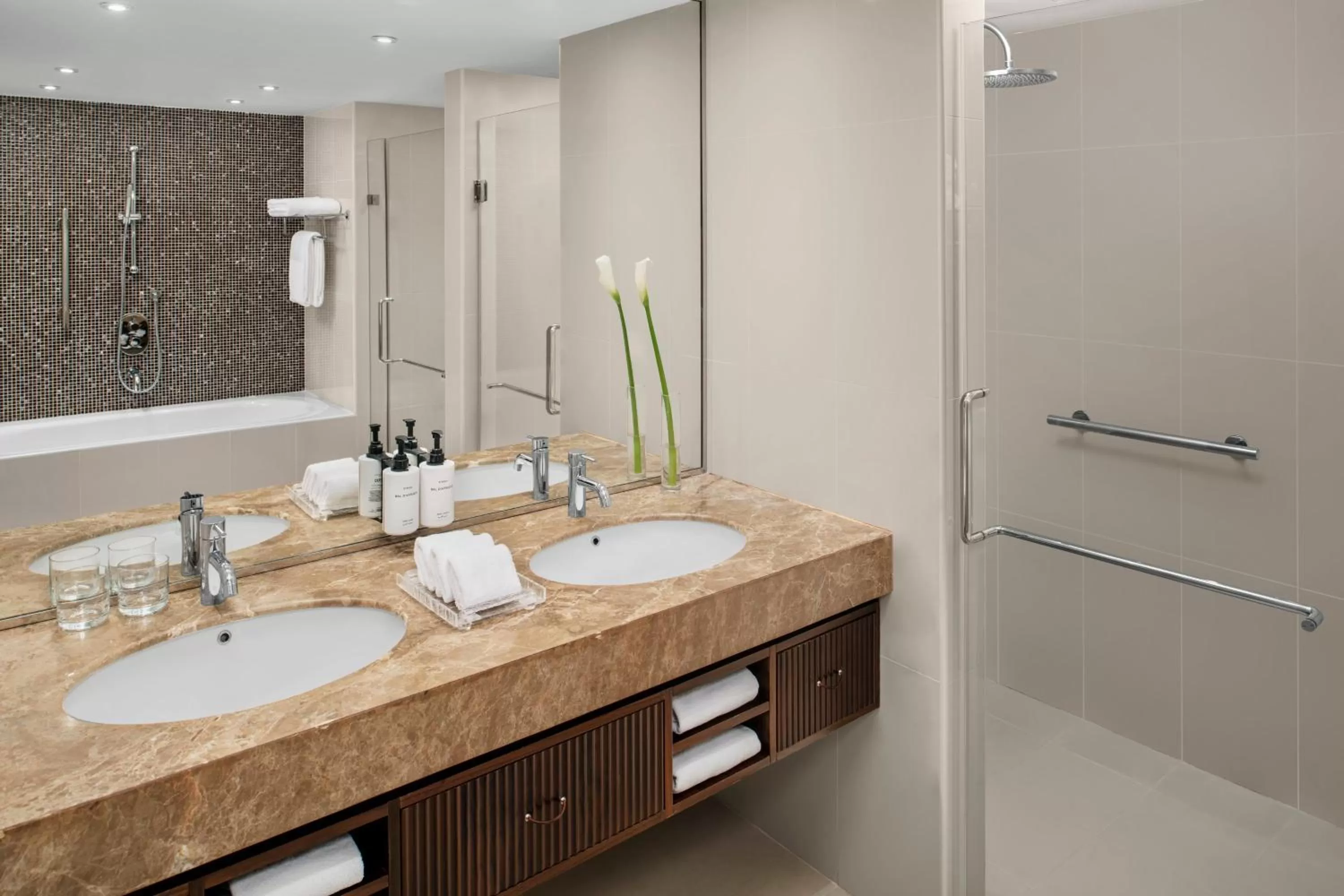 Bathroom in InterContinental Bahrain by IHG