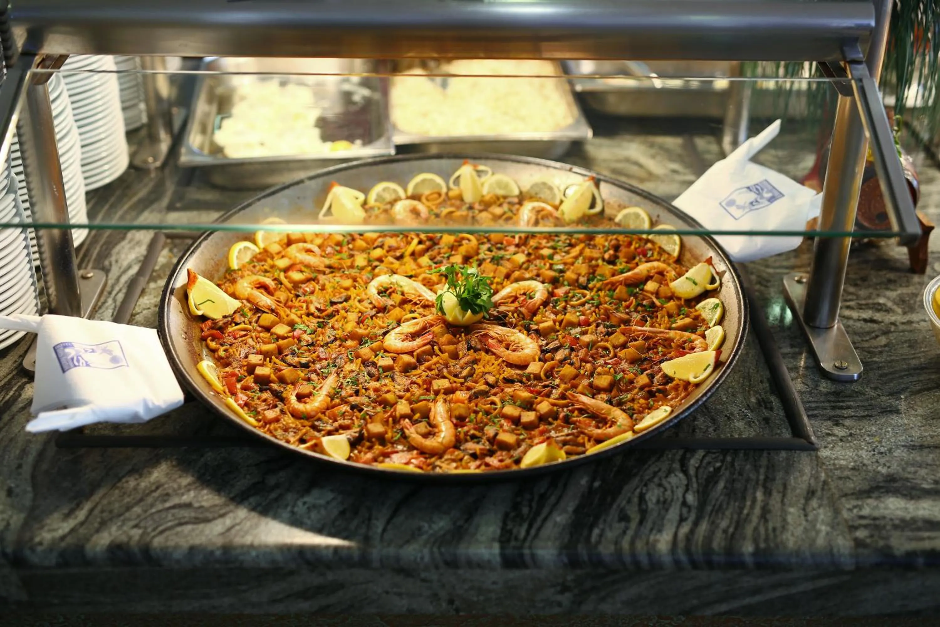 Food and drinks in Hotel Tres Anclas