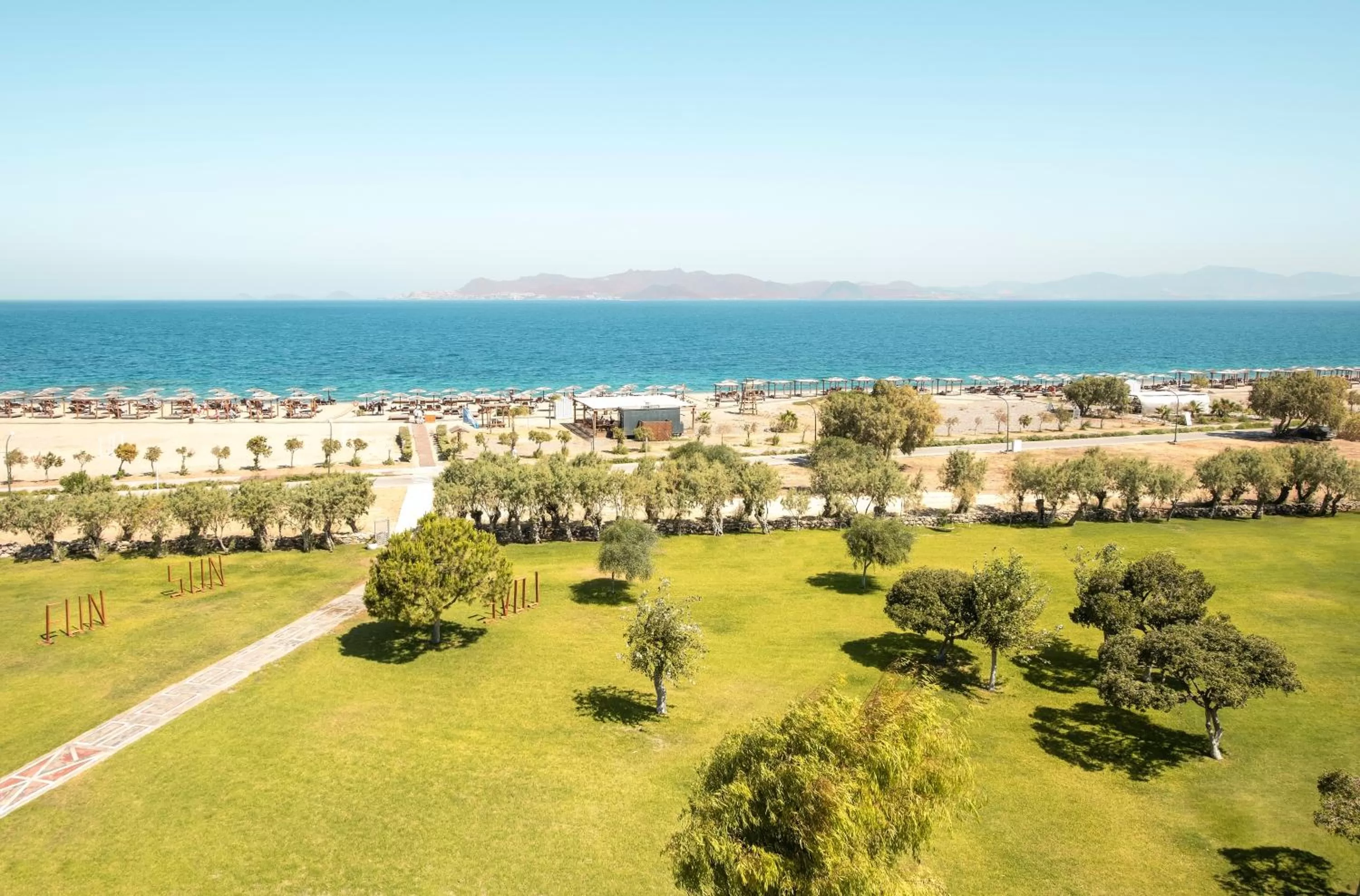 View (from property/room) in Mitsis Ramira