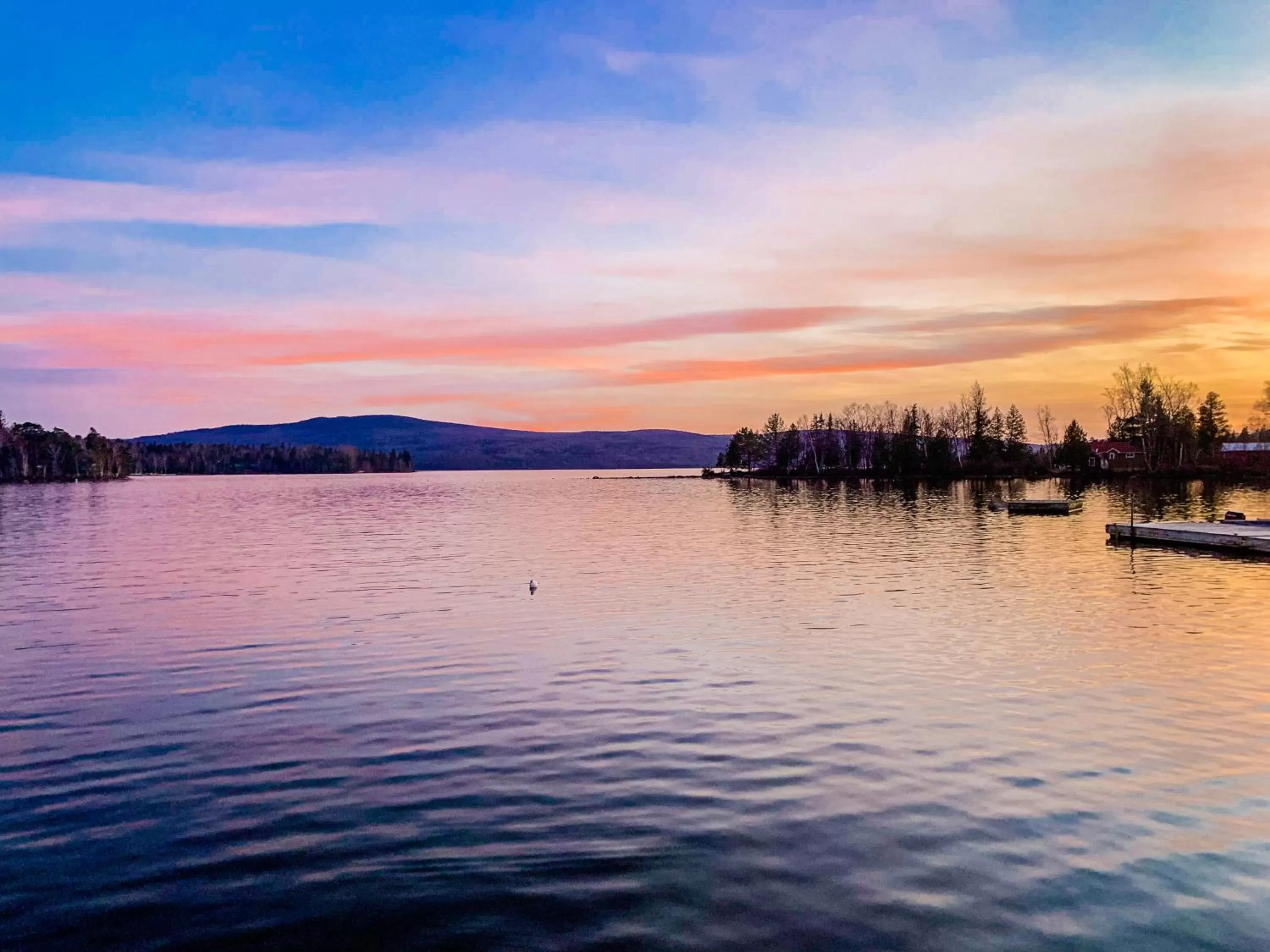Beach in Rangeley Town & Lake