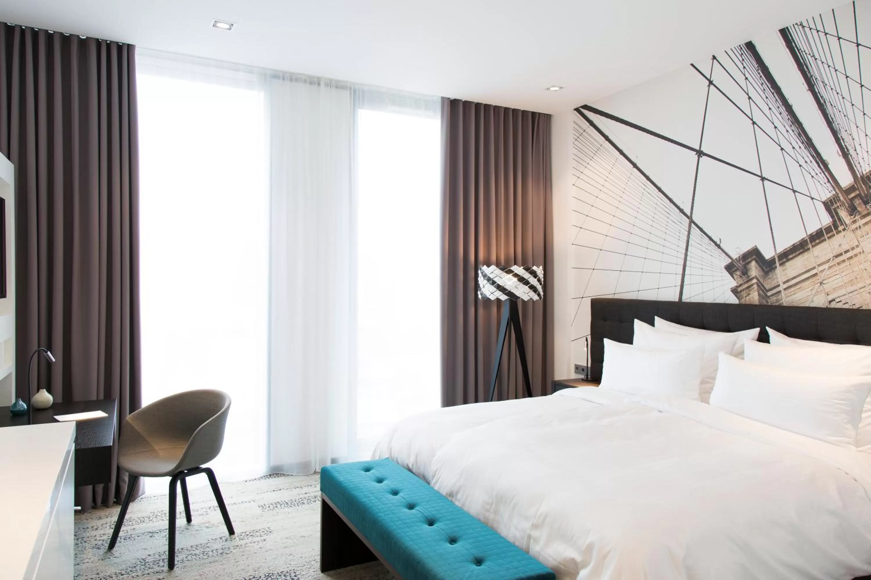 Bed in Toploft The Aparthotel