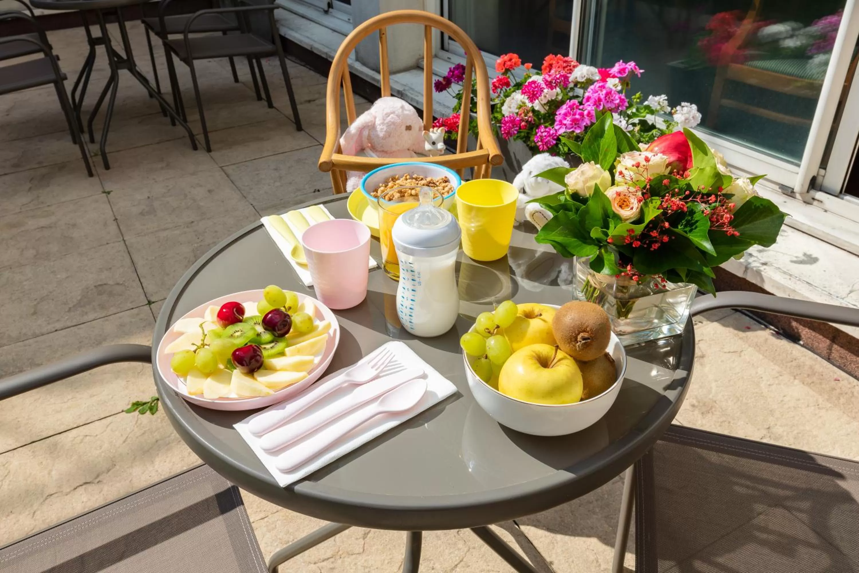 Garden in Hotel Montbriand Antony - Ancien Alixia