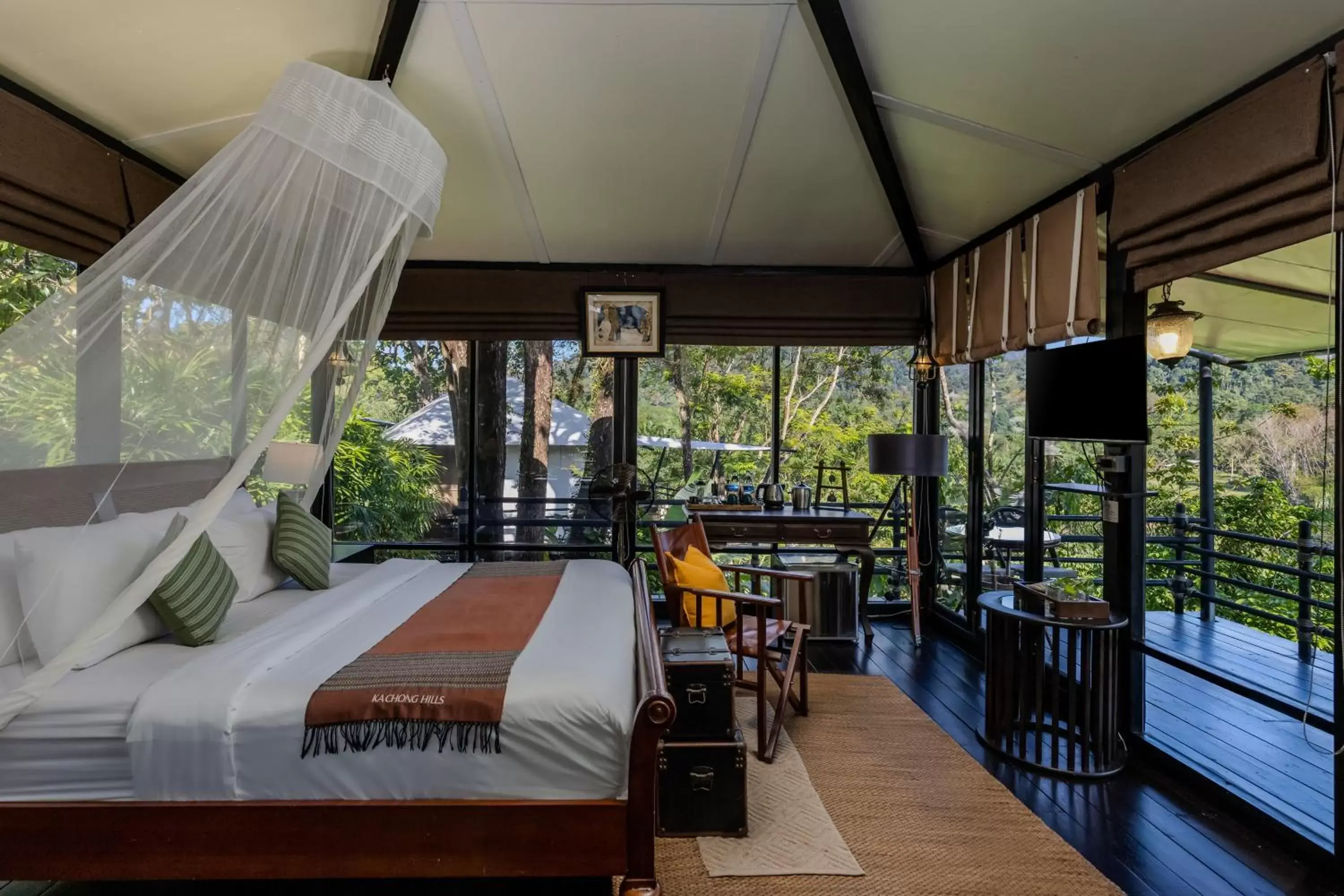 Exclusive Explorer Superior Tent in Kachonghills Tented Resort Trang Exclusive Explorer Superior Tent in Kachonghills Tented Resort Trang