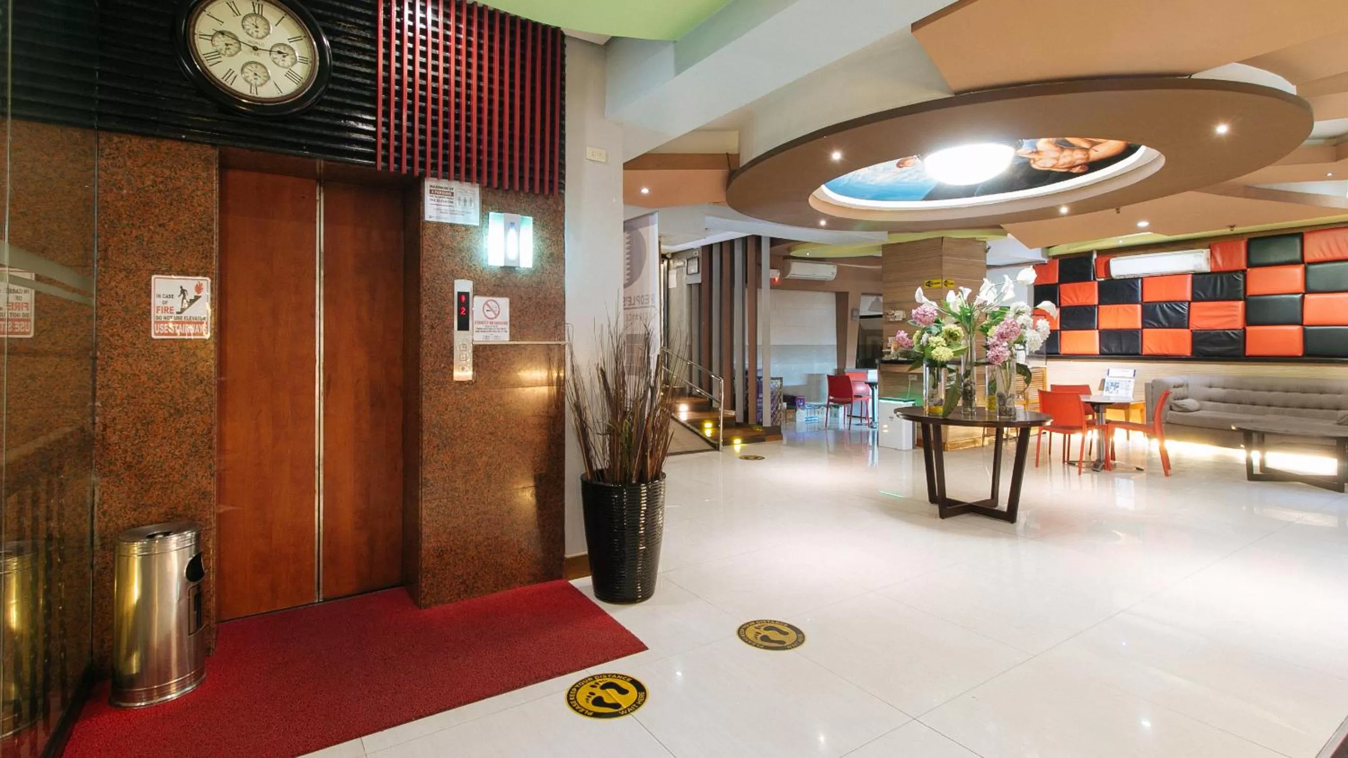 Lobby or reception in RedDoorz at Timog Avenue Quezon City
