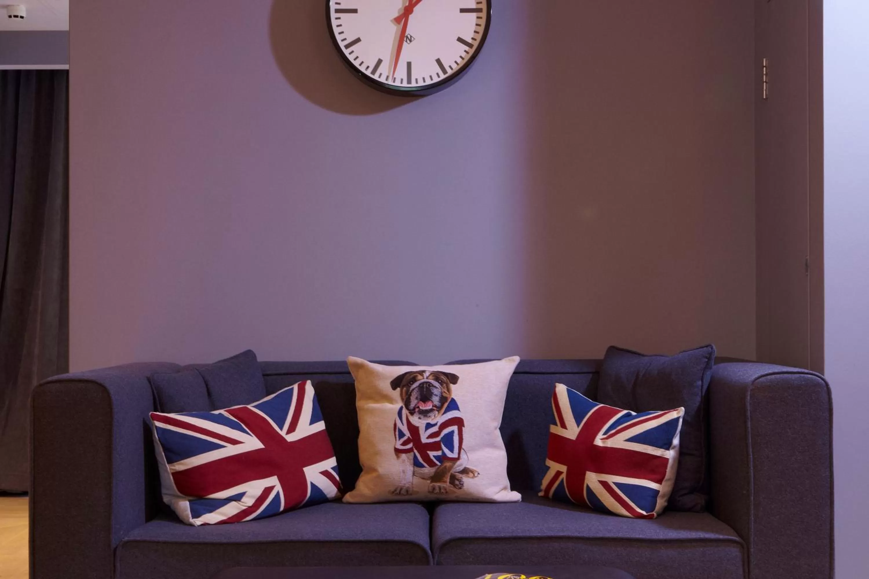 Living room in Malmaison London