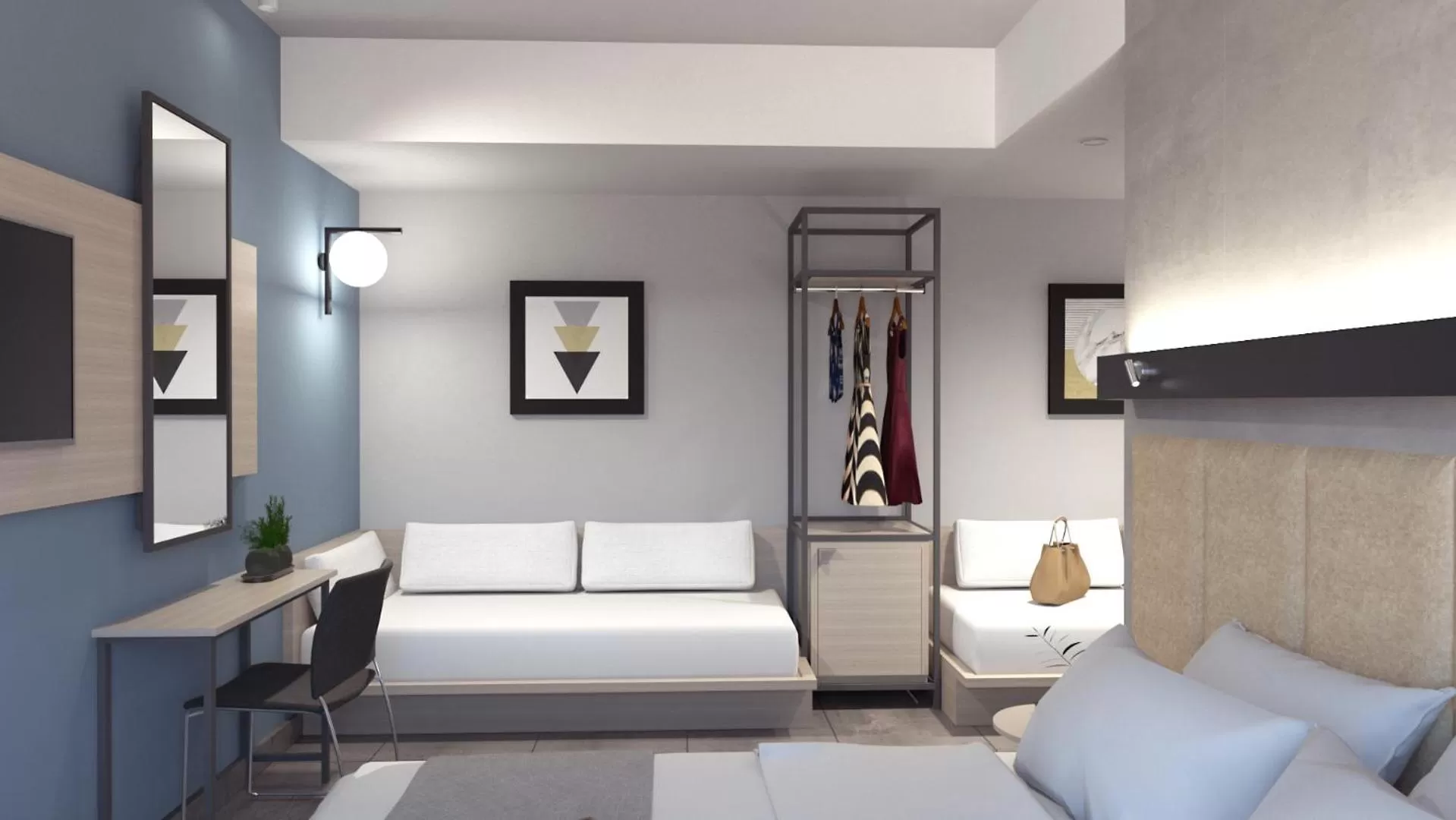 Bed in Hotel Avra by Smile hotels - Free Airport Shuttle