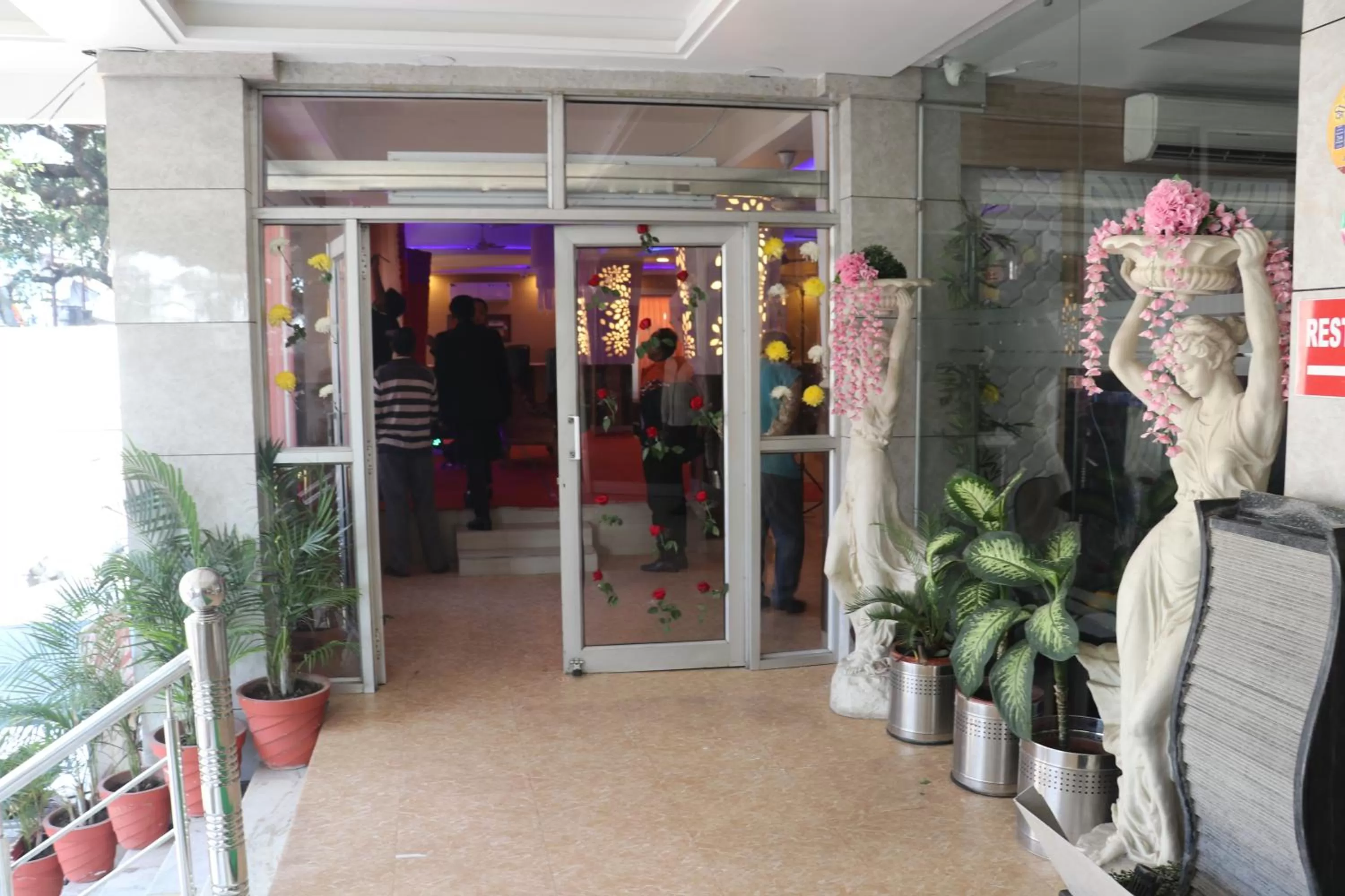 Facade/entrance in Paradise Ganga - A River Side Hotel