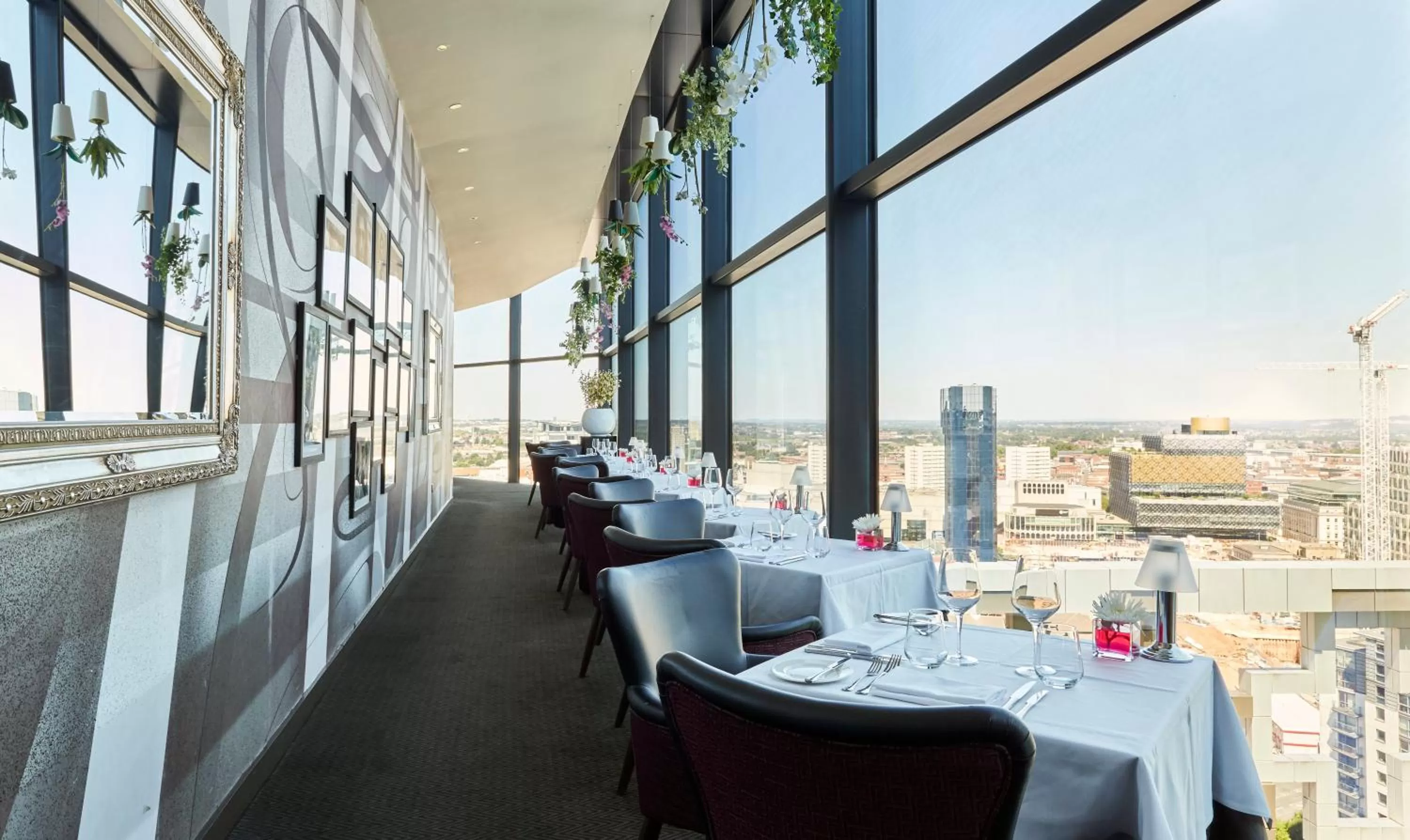 Restaurant/places to eat in The Cube Hotel Birmingham