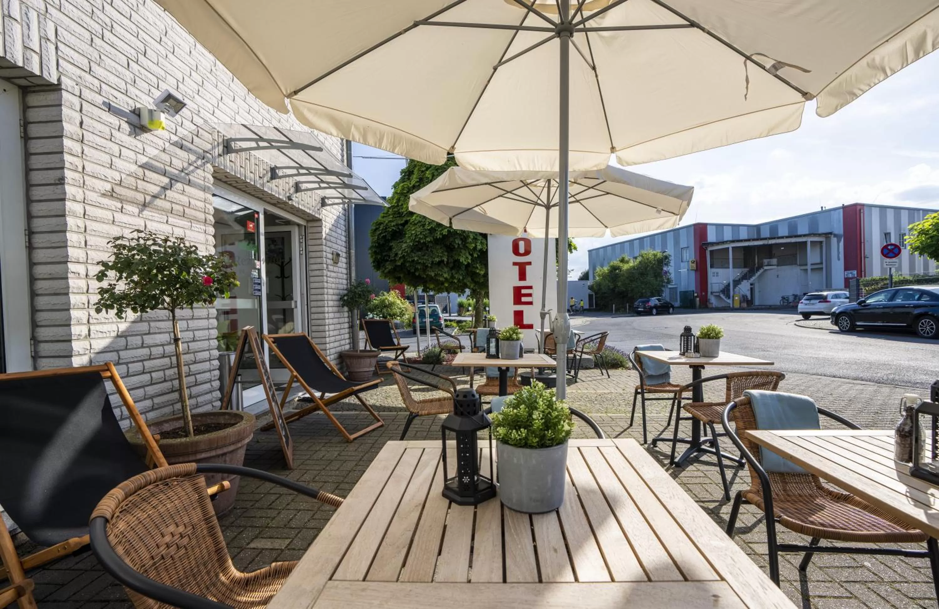 Property building in Hotel Bergheim