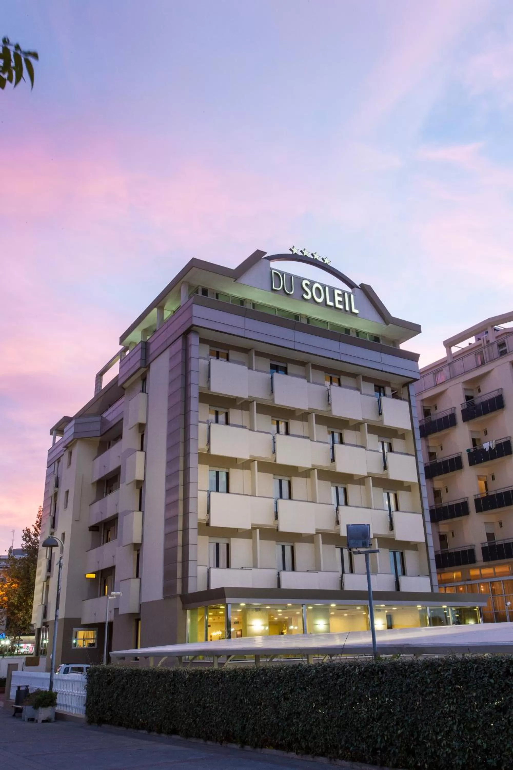 Property building in Hotel Du Soleil