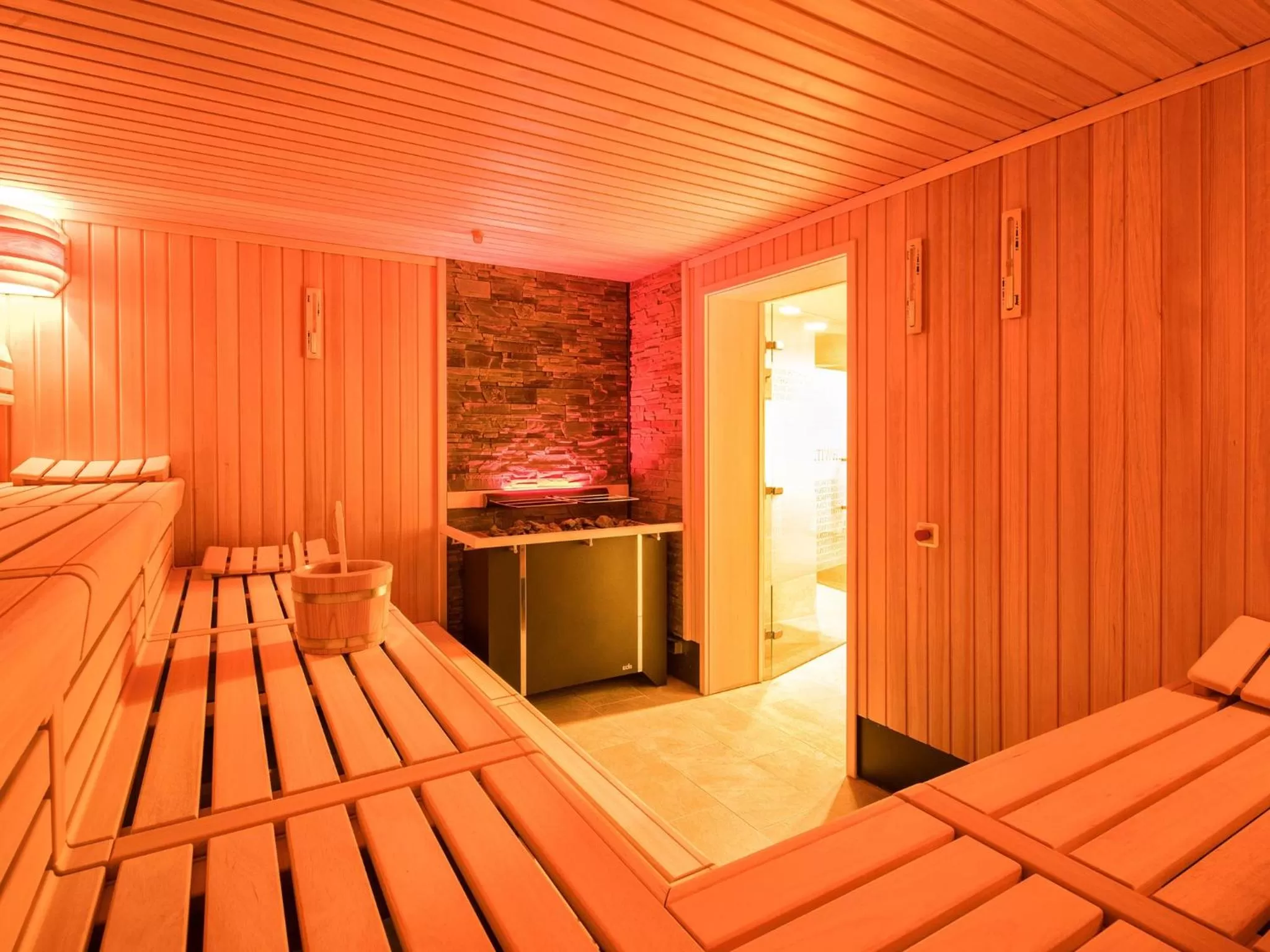 Sauna in Hotel Landhaus Ammann