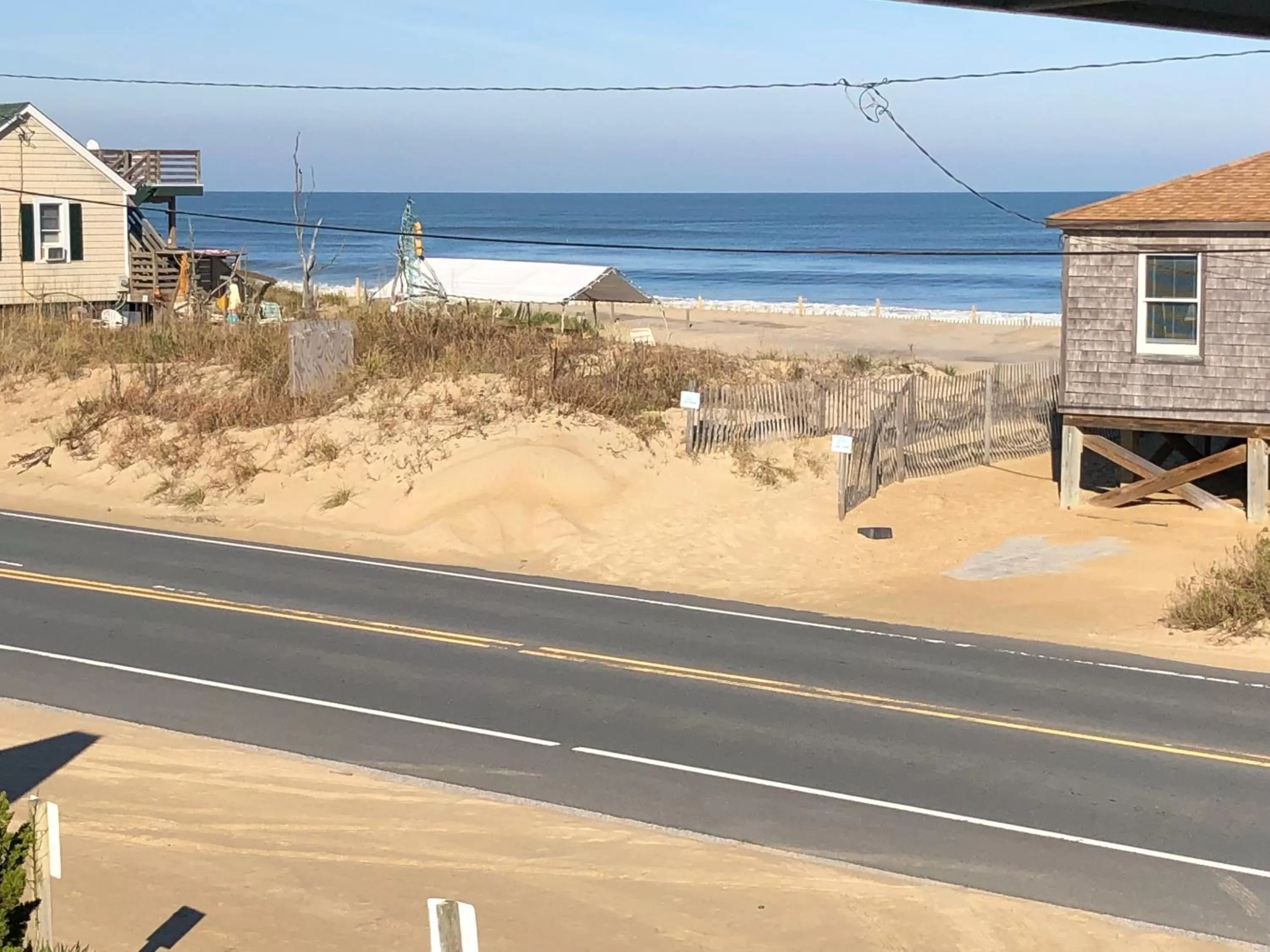Beach in Saltaire Cottages