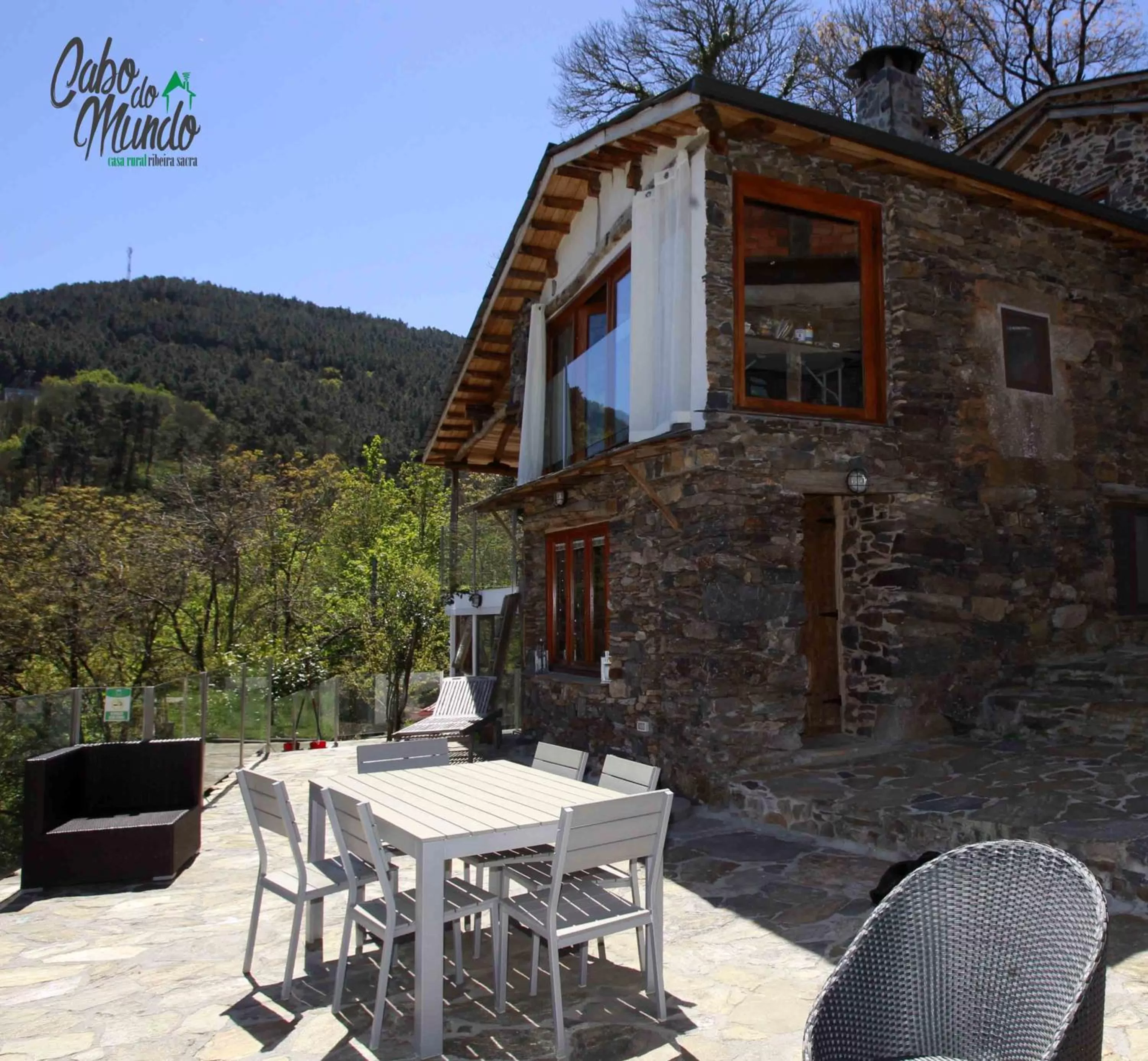 Patio in Cabo Do Mundo Casa Rural