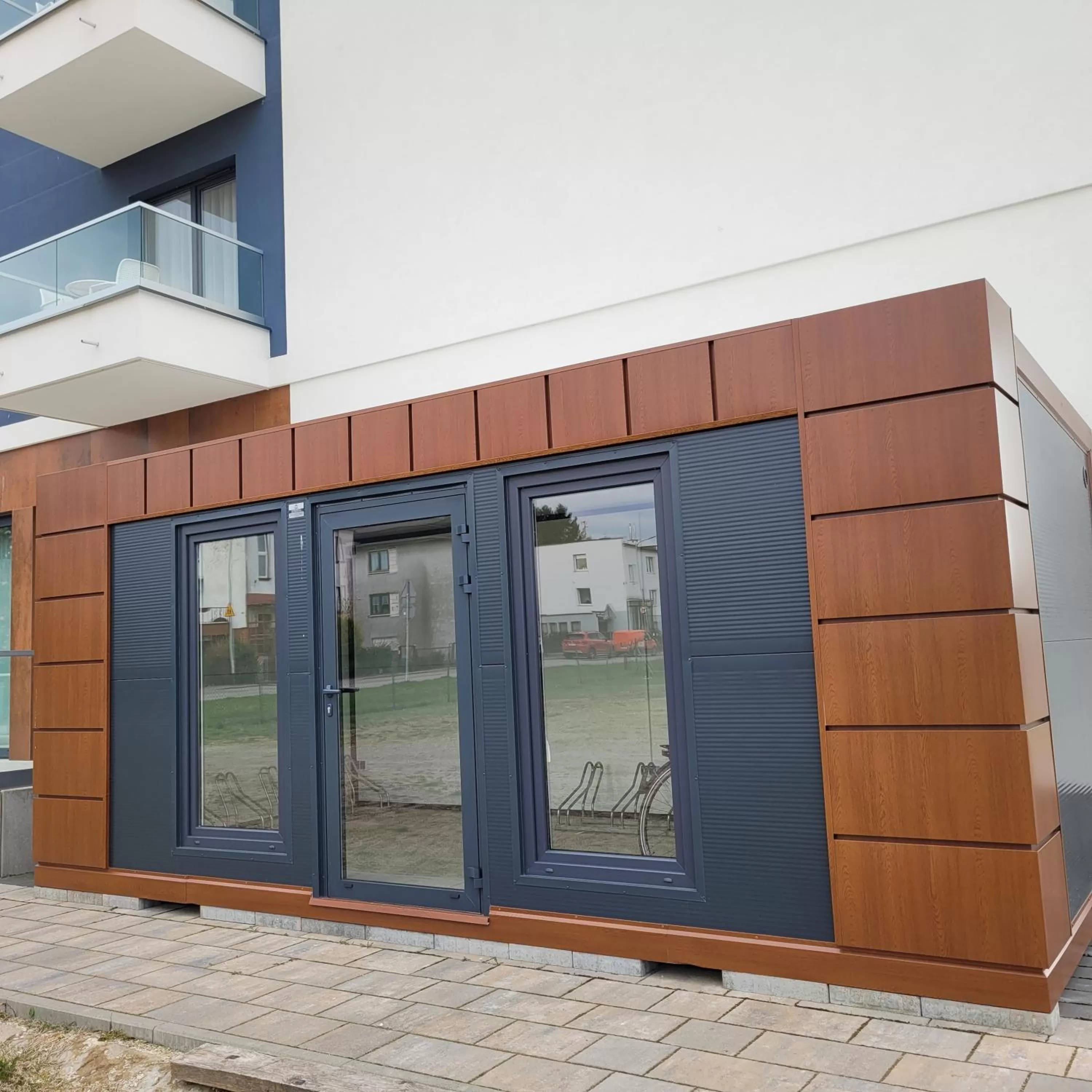 Cycling, Property Building in Savana Resort Mielno