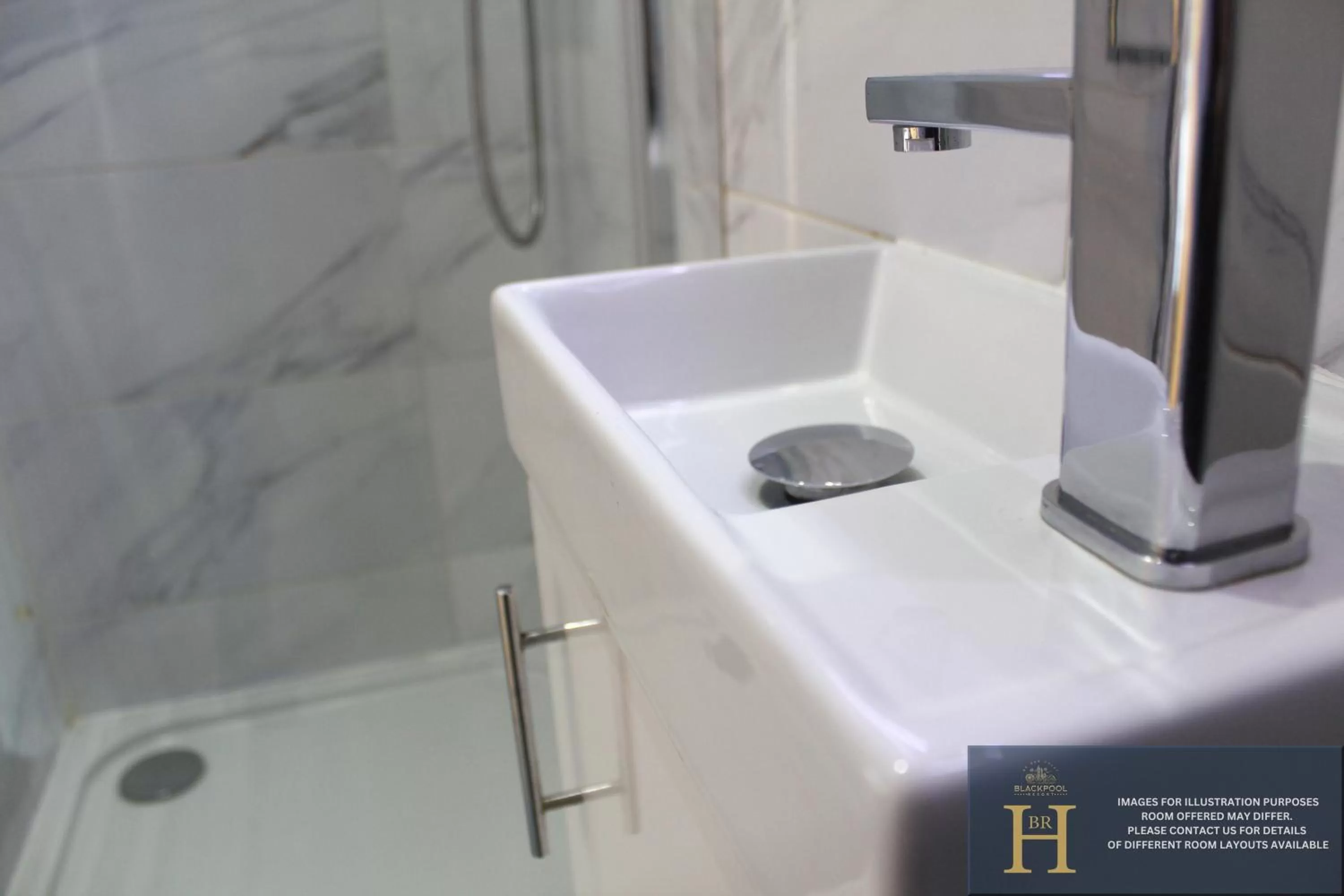 Bathroom in Blackpool Resort Hotel