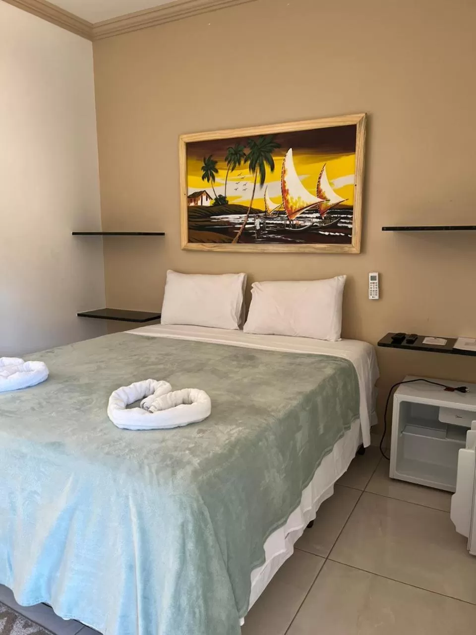 Bedroom, Bed in Pousada La Belle