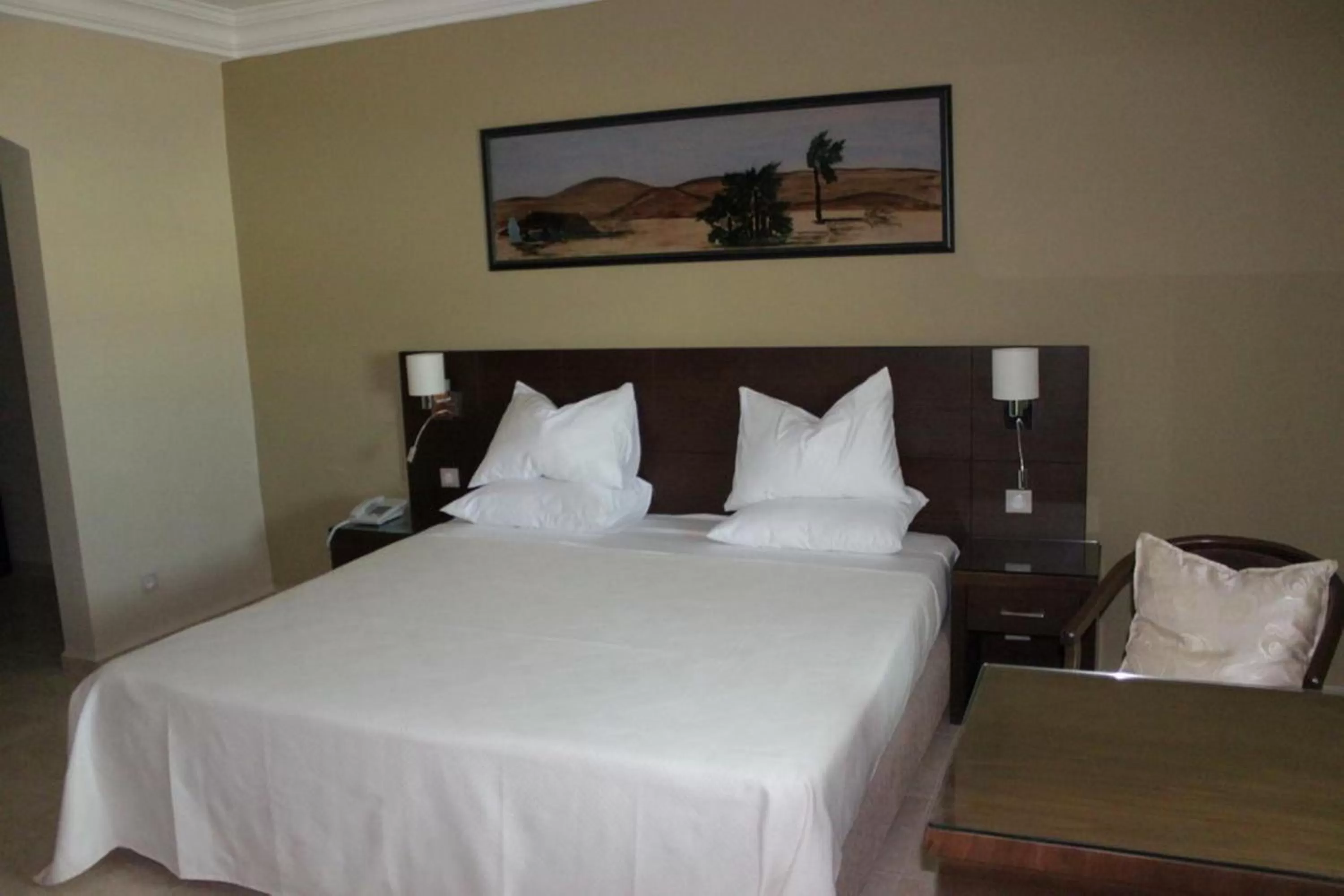 Bed in Hotel Mauricenter Nouakchott