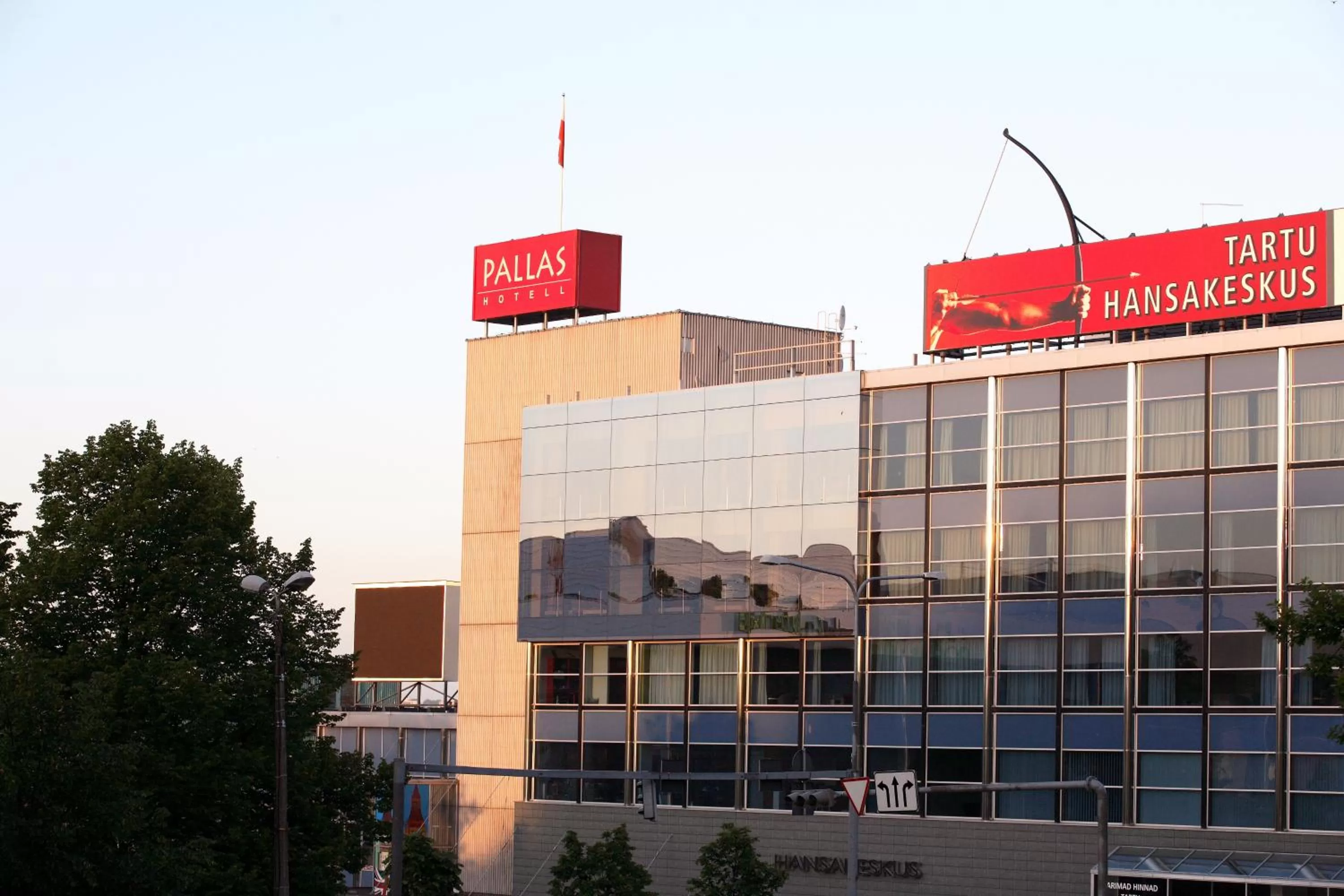 Property building in Art Hotel Pallas by Tartuhotels