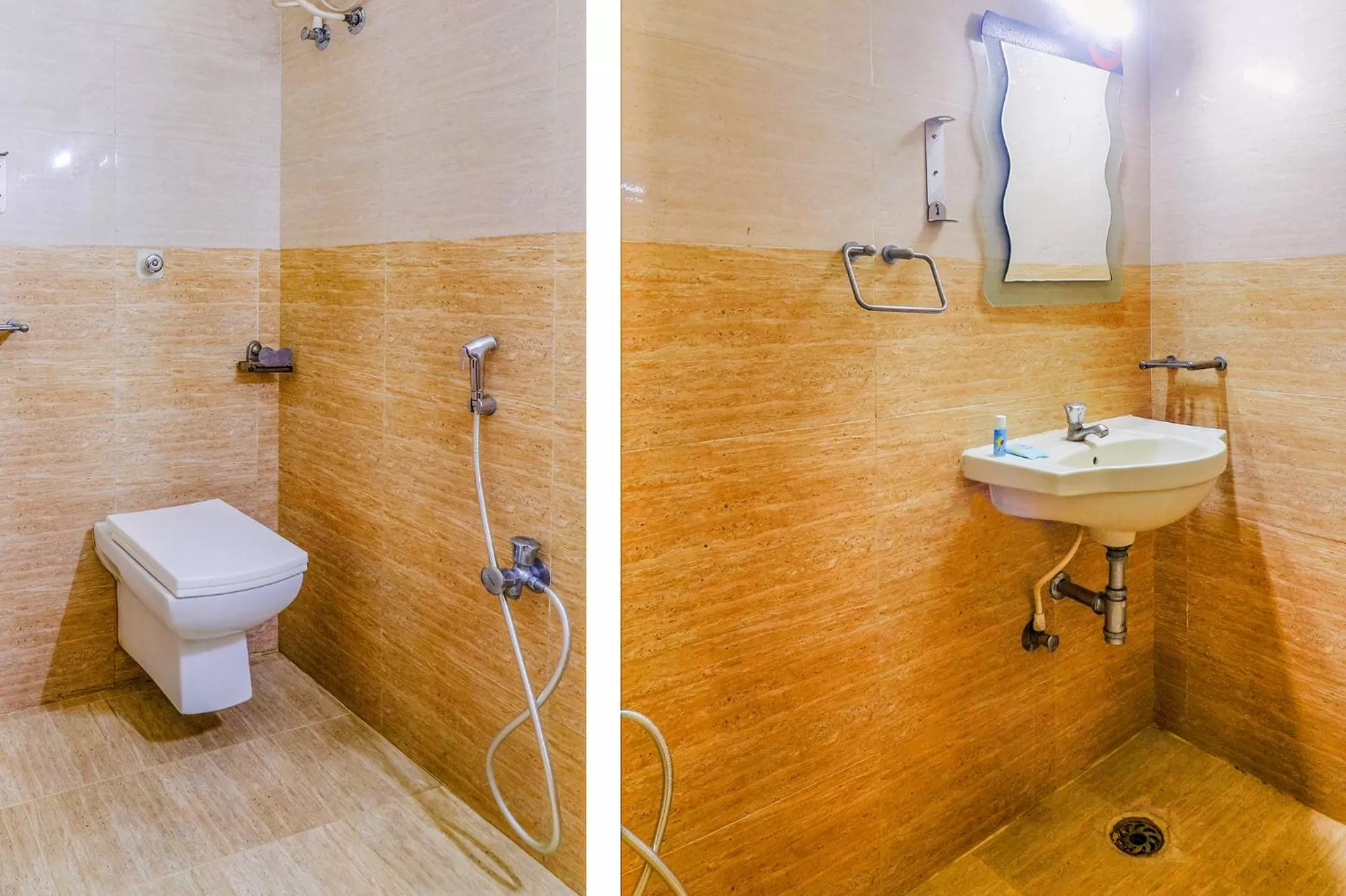 Shower in FabHotel Keerthi's Anupama - Nr Indira Gandhi Stadium
