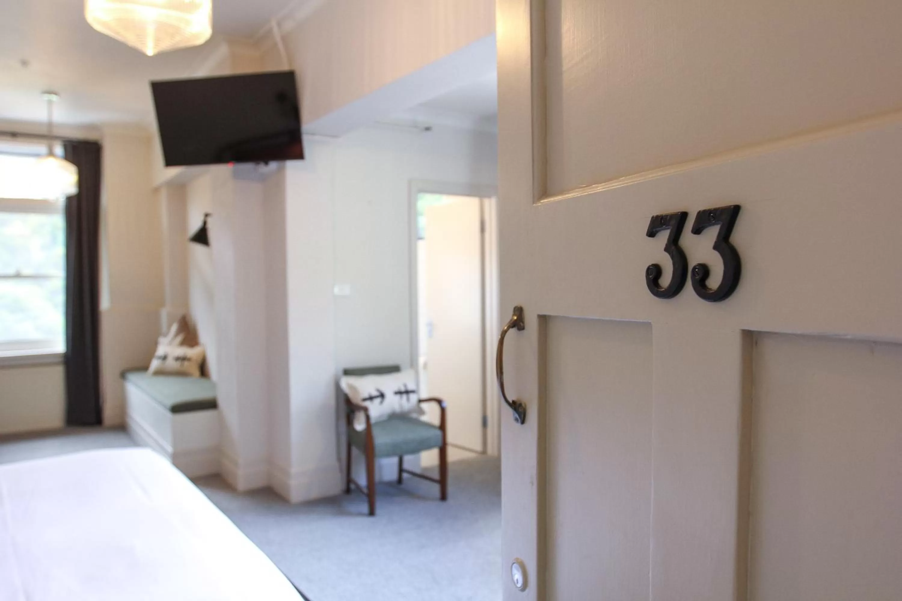 Bed in Alpine Hotel, Eat Drink Sleep