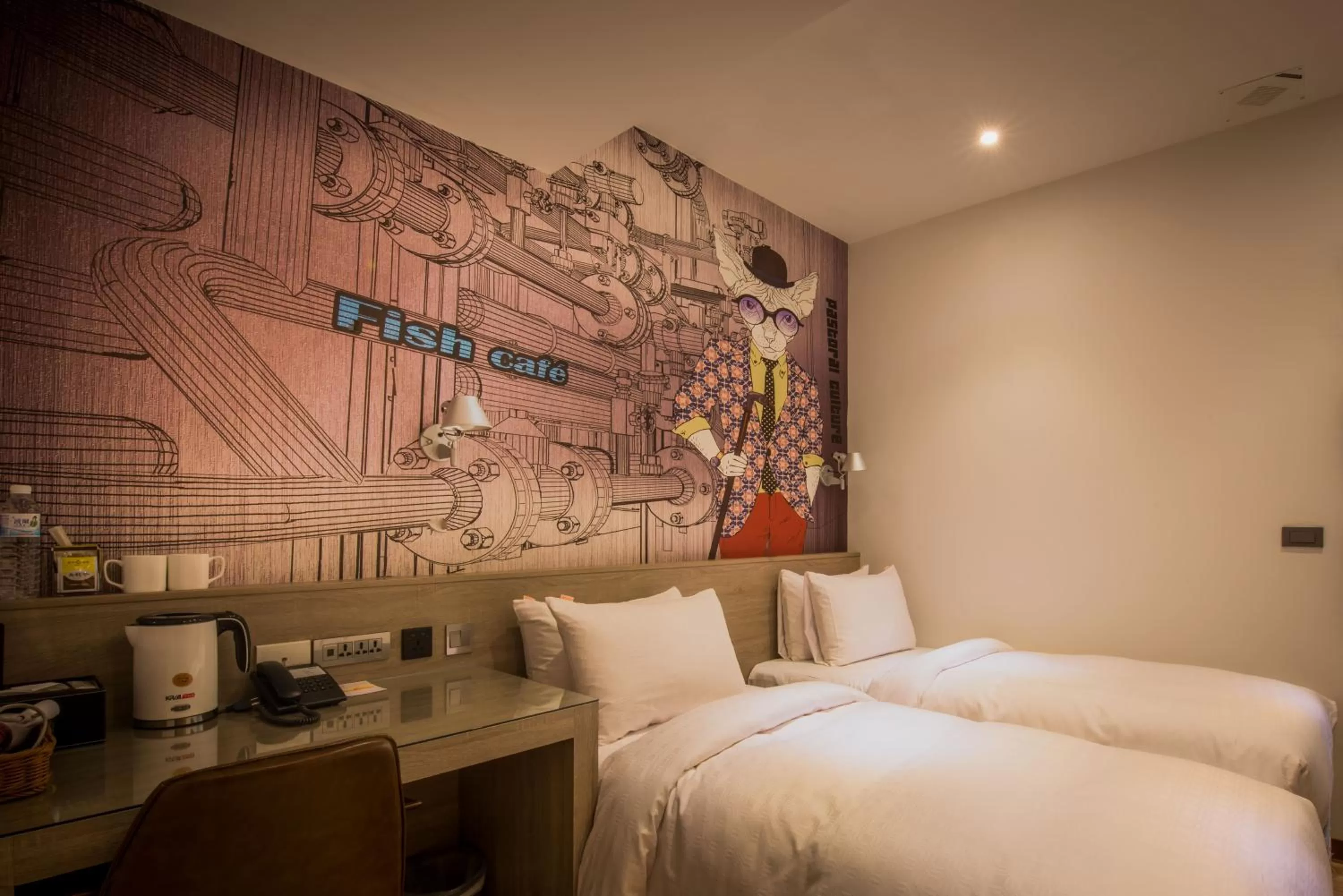 Photo of the whole room, Bed in Legend Hotel Kaohsiung Pier2